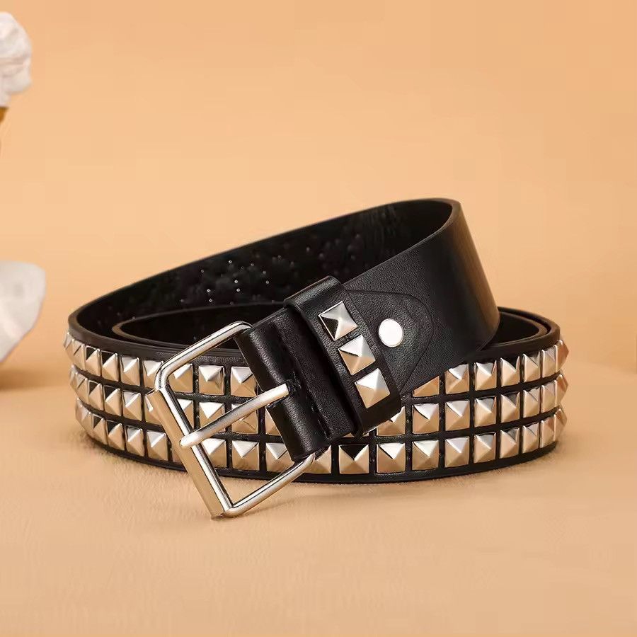 Japanese Brand Asaoka x Honda Pyramid Studded Belt (classic) Size ONE SIZE - 12 Thumbnail