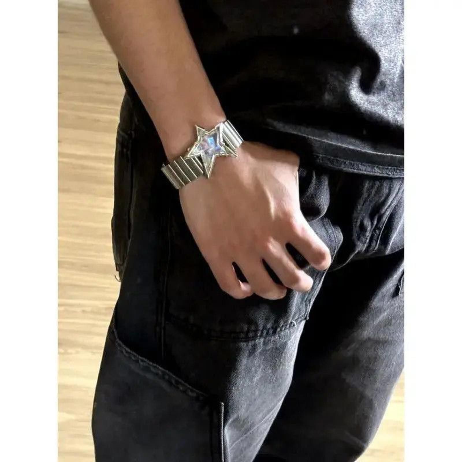 Jewelry Crystal Star Watch Bracelet Size ONE SIZE - 2 Thumbnail