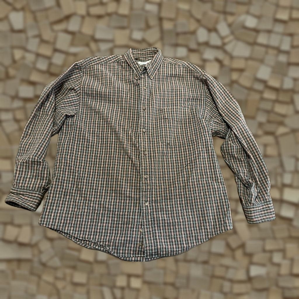 Eddie Bauer Eddie Bauer Shirt Men L Green Red Yellow Plaid Button Up Casual Shirts Size US L / EU 52-54 / 3 - 1 Thumbnail