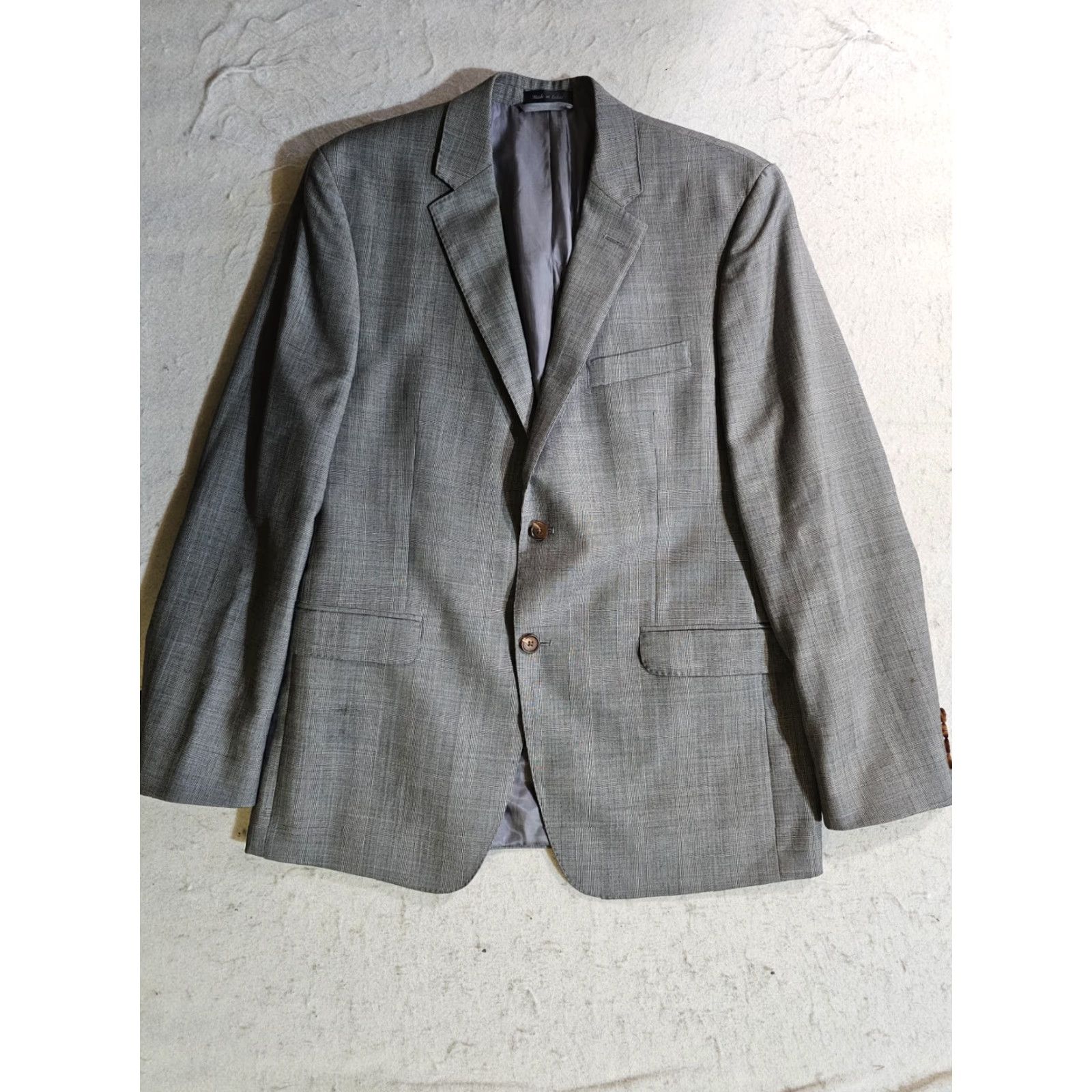 Ralph Lauren Lauren Ralph Lauren Black Label 2 Piece Suit Men 42R 36W 30L Solid Gray Slim Fit Size 42R - 3 Thumbnail
