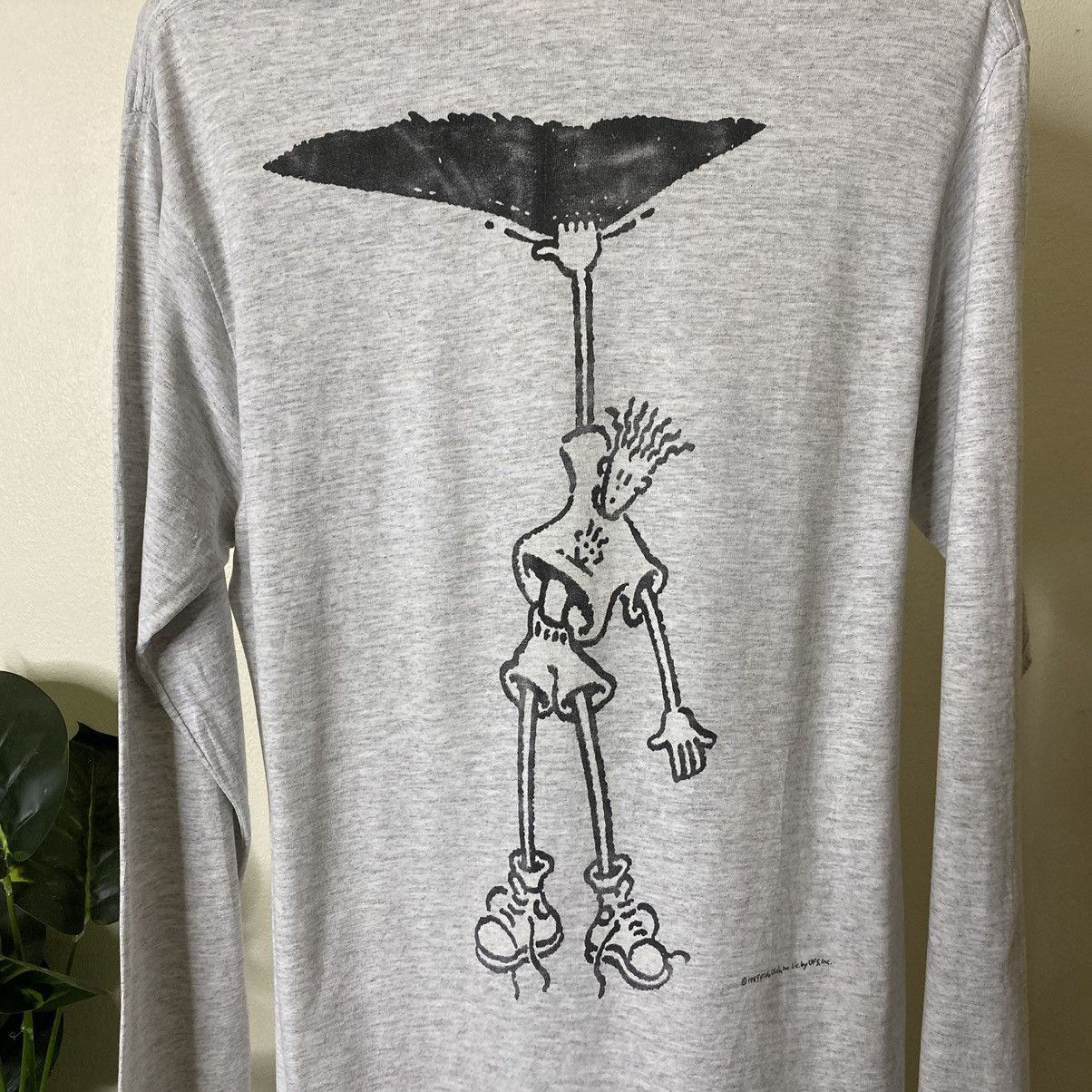 Cartoon Network × Vintage Vintage 1985 Fido Dido 7 Up Hang In There LS T Shirt Size US S / EU 44-46 / 1 - 2 Thumbnail