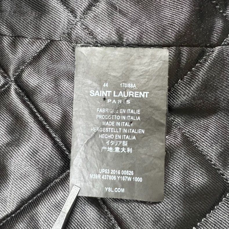 Yves Saint Laurent Saint Laurent 16 FW black fur collar coat 2503-Nextarrow Size US S / EU 44-46 / 1 - 4 Thumbnail