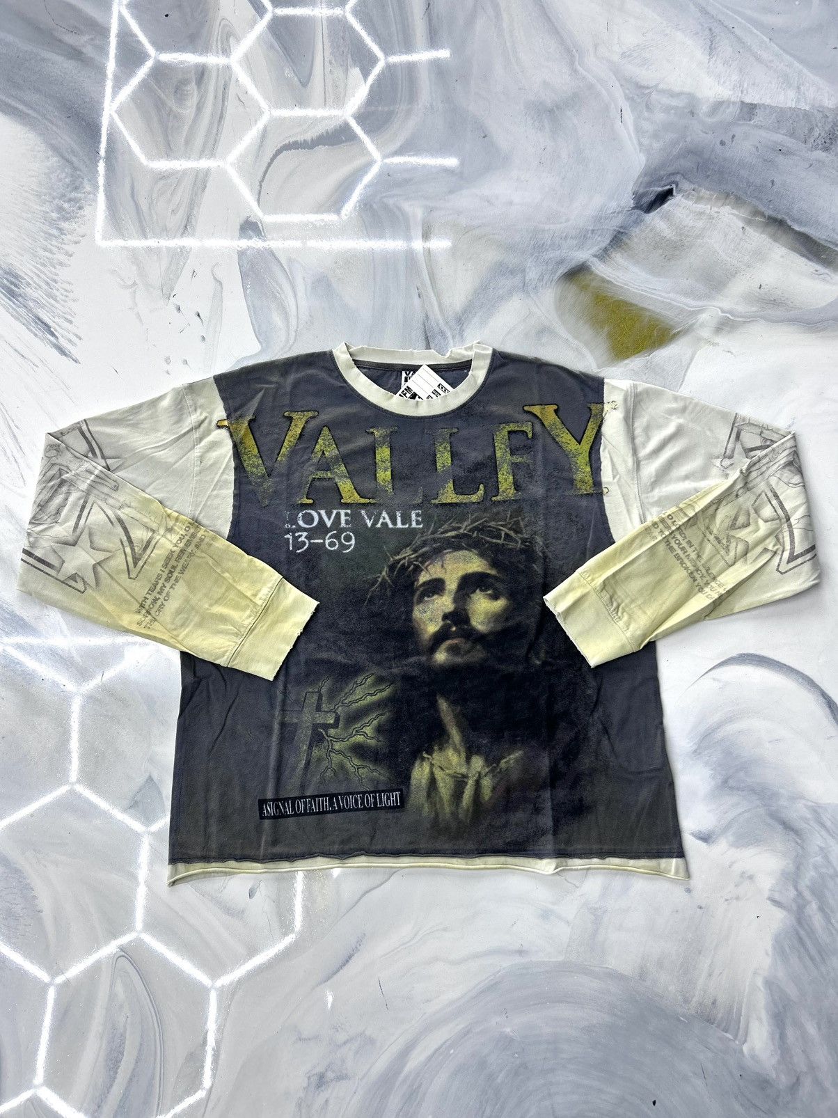 Vale Vale 13-69 Longsleeve Tee Black Cream Size L Size US L / EU 52-54 / 3 - 1 Thumbnail