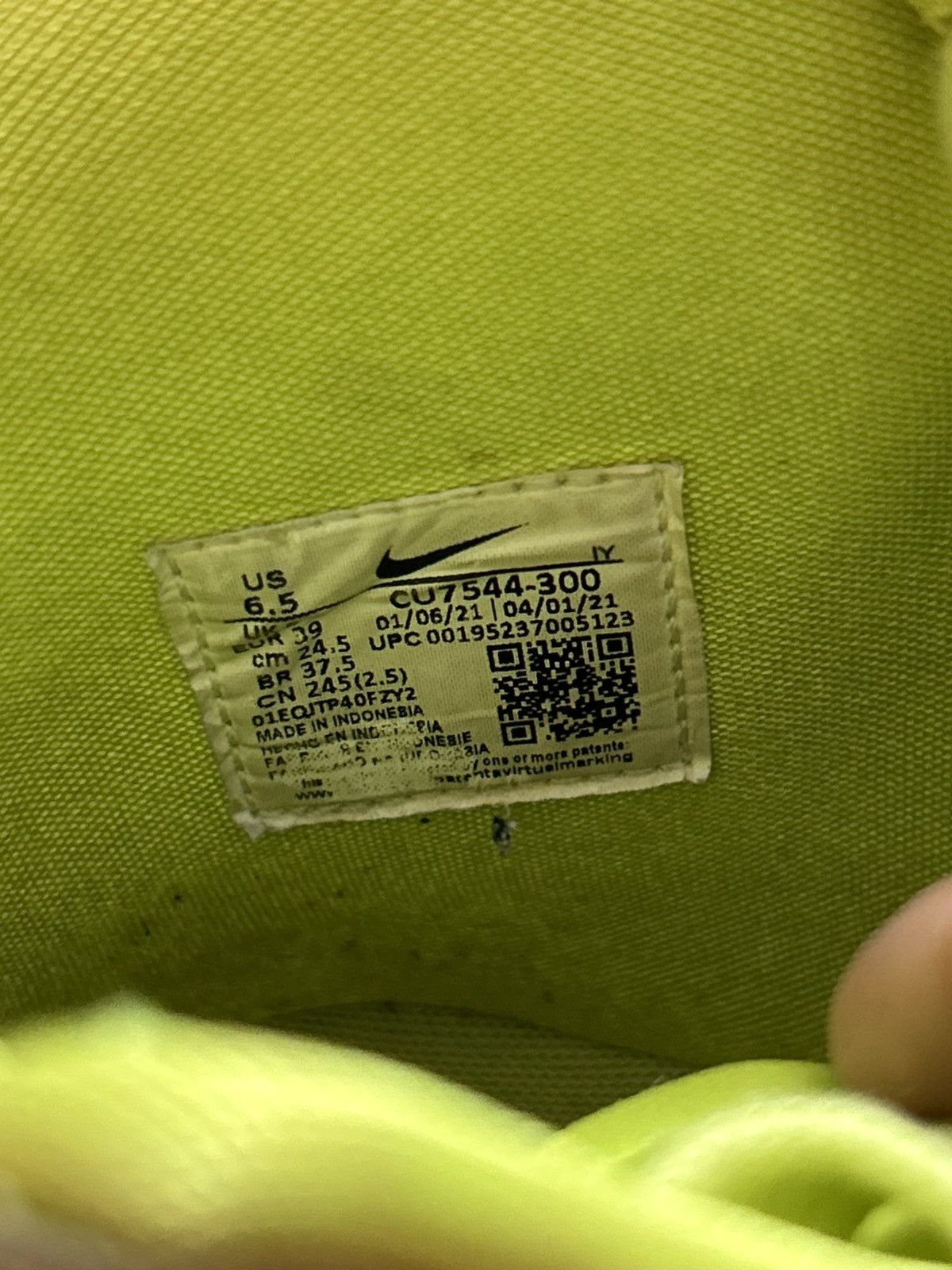 Ambush Design × Nike Nike x ambush dunk high flash lime Size US 6.5 / EU 39-40 - 6 Thumbnail