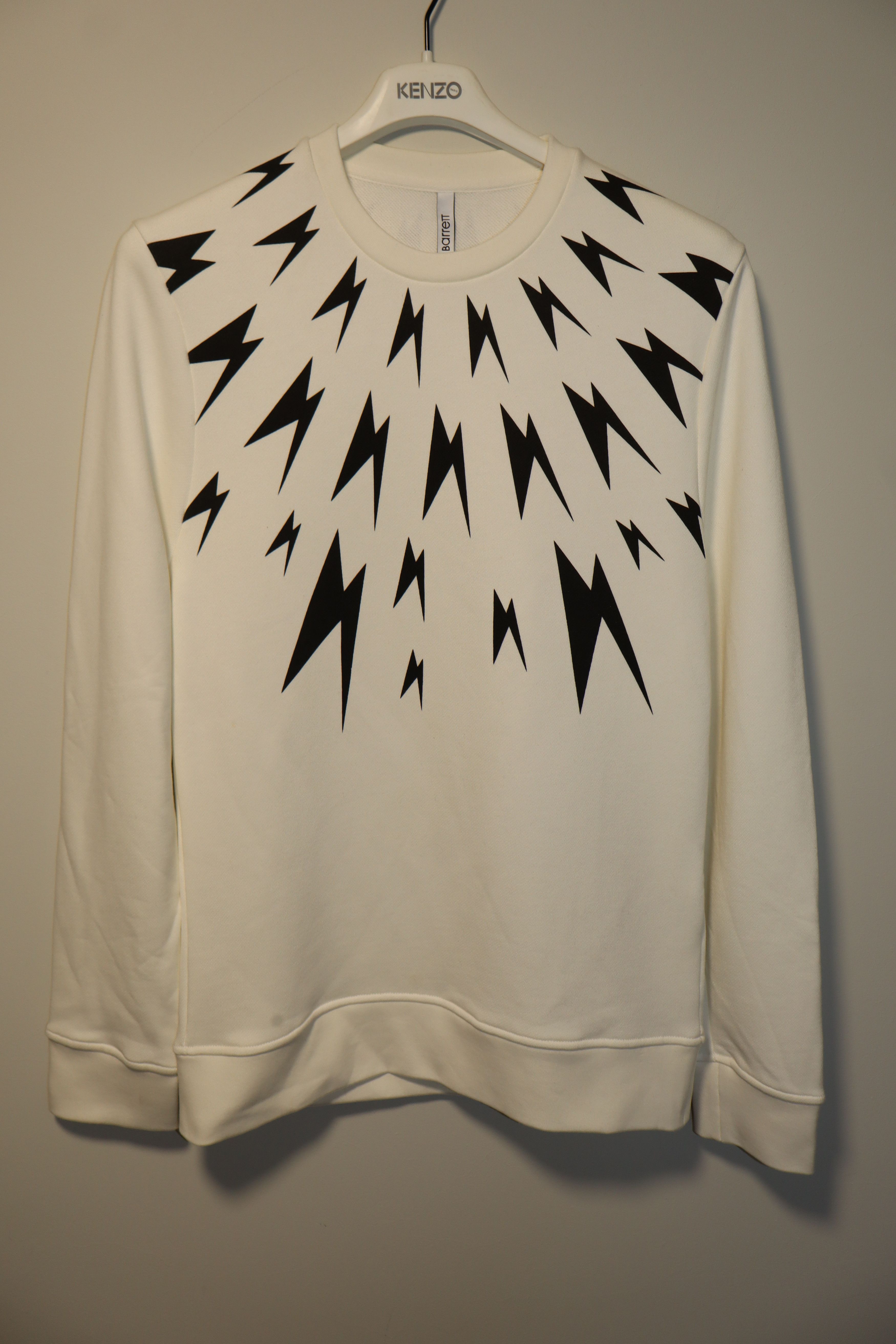 Neil Barrett Bolts print sweatshirt Size US S / EU 44-46 / 1 - 1 Thumbnail