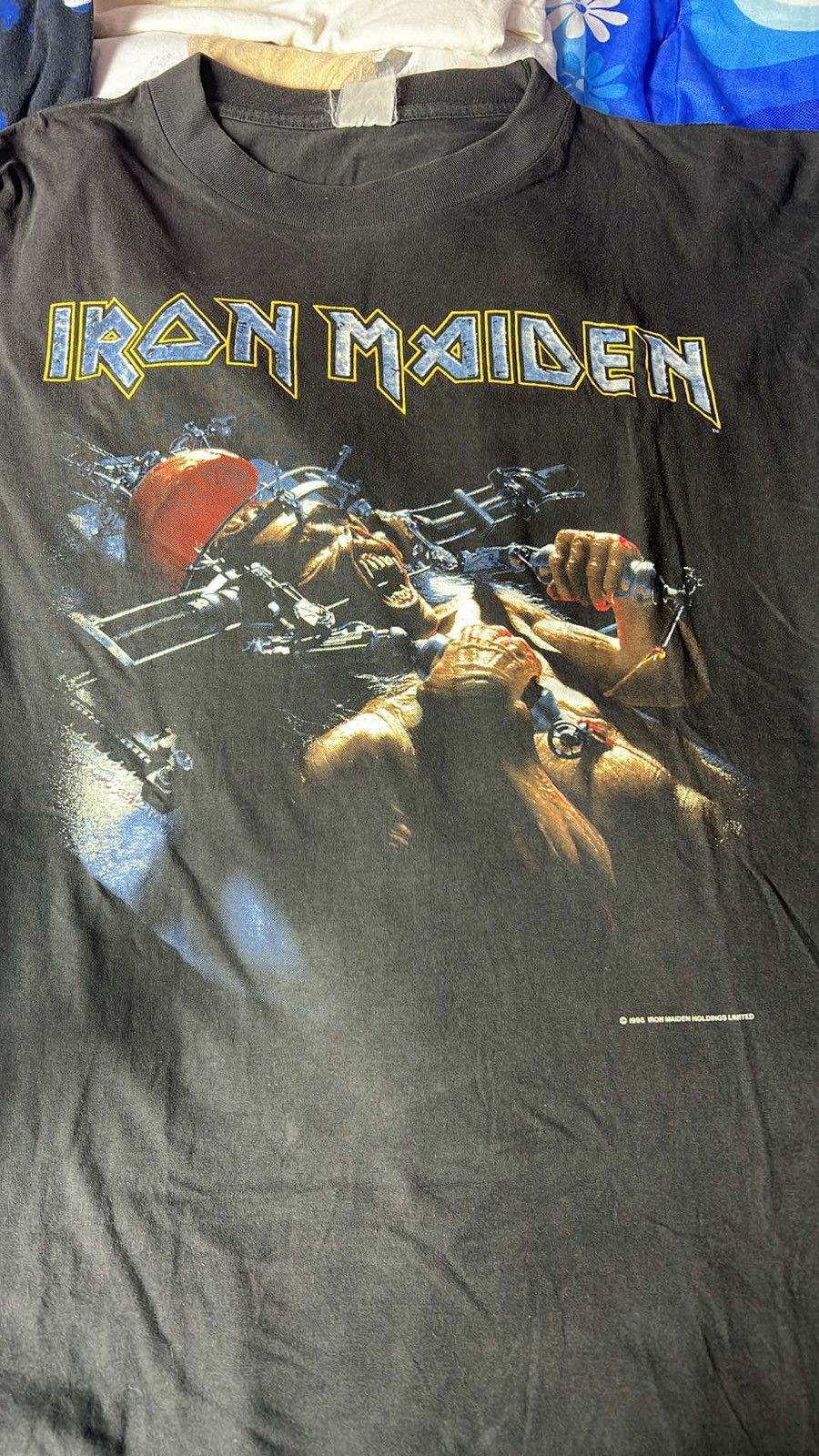 Vintage Iron Maiden 1995 Size US L / EU 52-54 / 3 - 1 Thumbnail