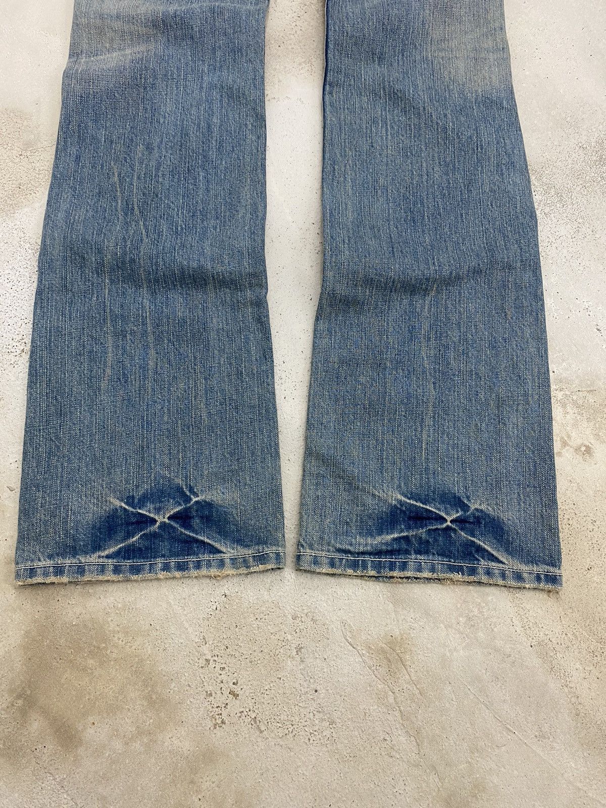Hysteric Glamour Just Amorica Denim Style Mud Washed Light Jean Clawn Mark Size US 28 / EU 44 - 10 Thumbnail