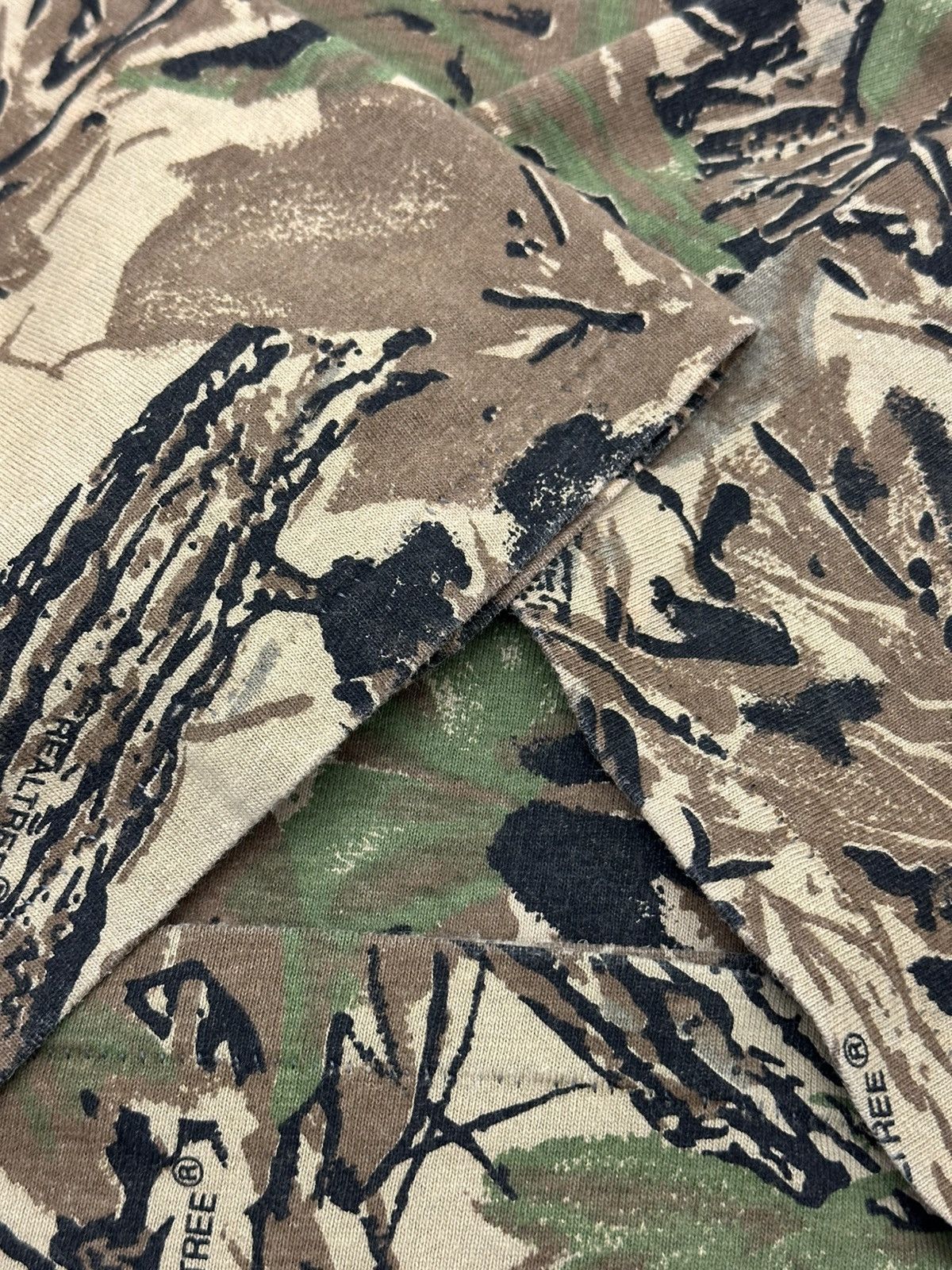 Realtree Vintage Spartan Realtree Pocket T-Shirt Mens XXL Hunting Size US XXL / EU 58 / 5 - 8 Thumbnail