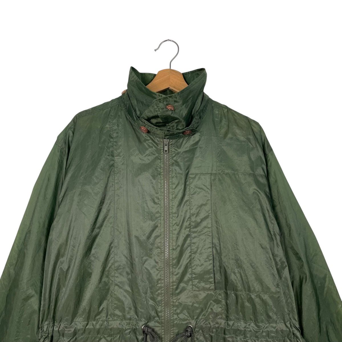 Issey Miyake Issey Miyake Windcoat Green Nylon Long Jacket Size US L / EU 52-54 / 3 - 2 Thumbnail