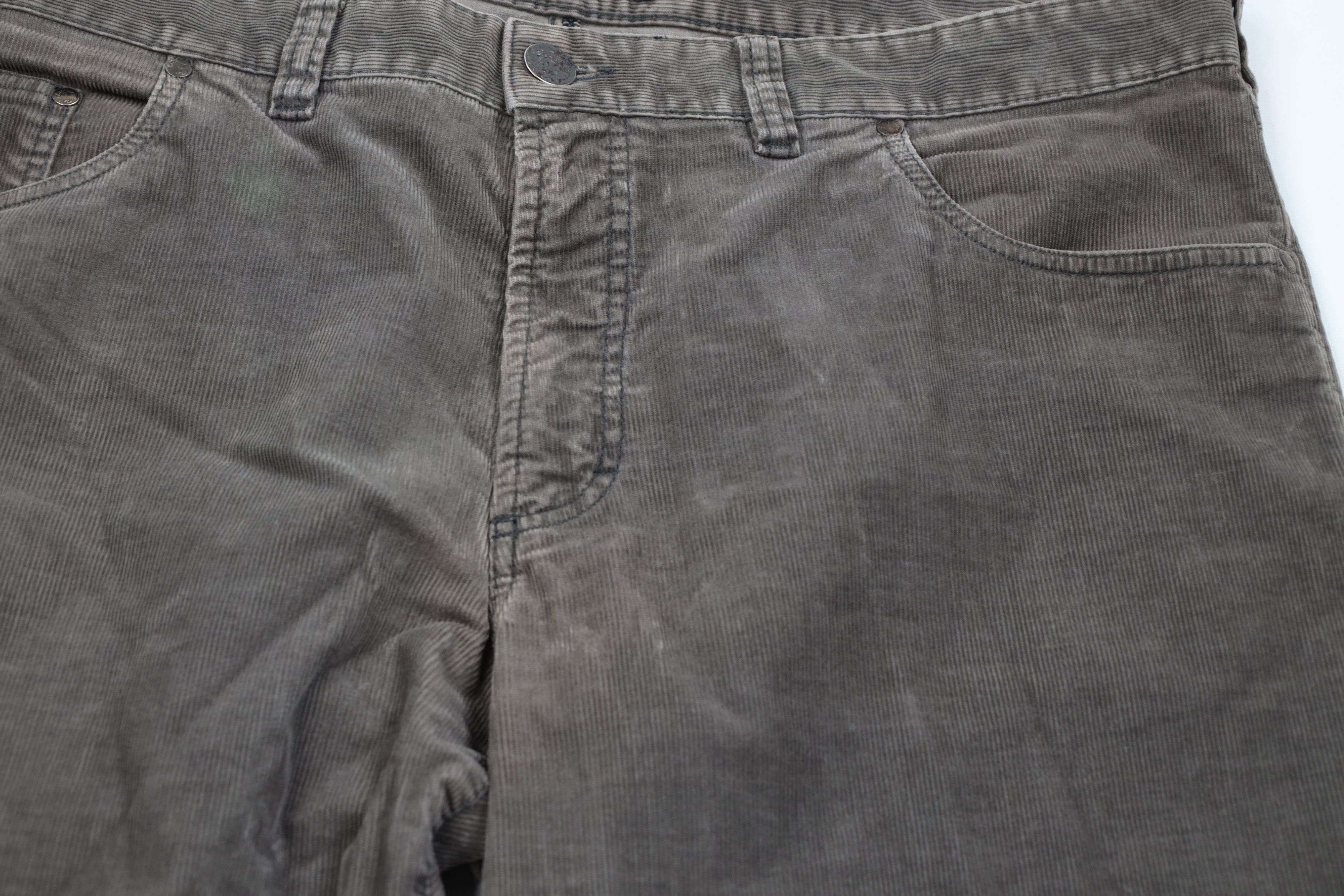 Gardeur Gardeur Wide Leg Bootcut Corduroy Chino Pants Trousers Gray Size US 40 / EU 56 - 7 Thumbnail