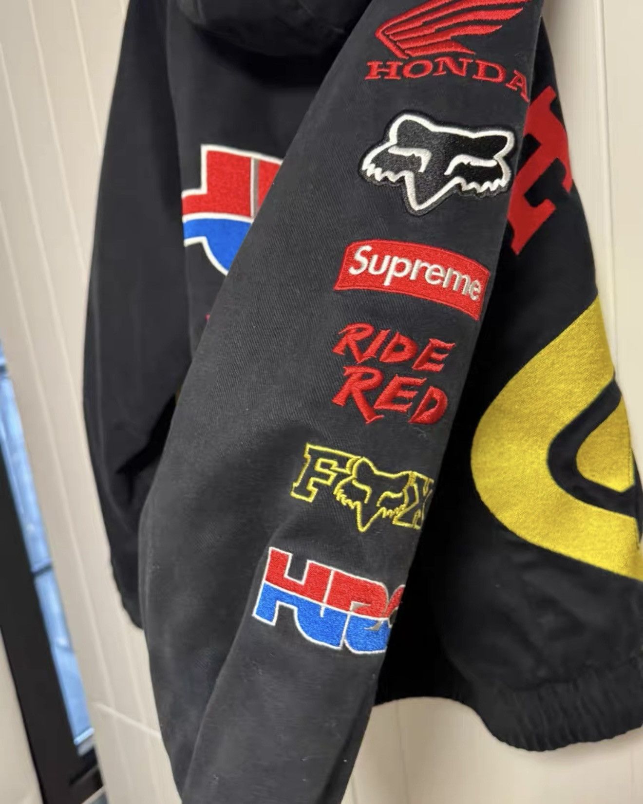 Honda Supreme Honda fox racing puffy zip up jacket Size US M / EU 48-50 / 2 - 3 Thumbnail