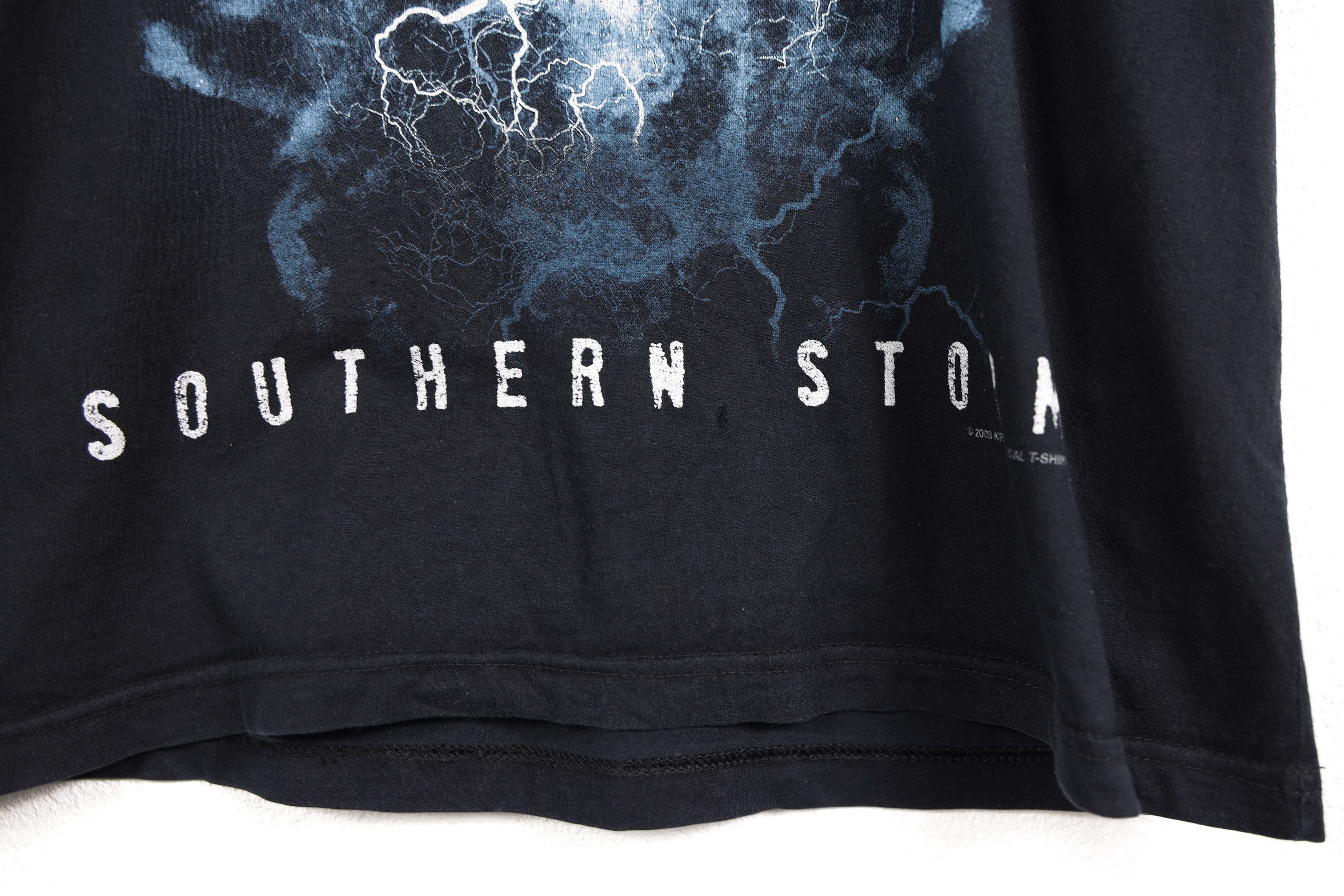 Band Tees Vintage Krisiun Southern Storm Merch Tee Tshirt Satanic 666 Size US M / EU 48-50 / 2 - 5 Thumbnail