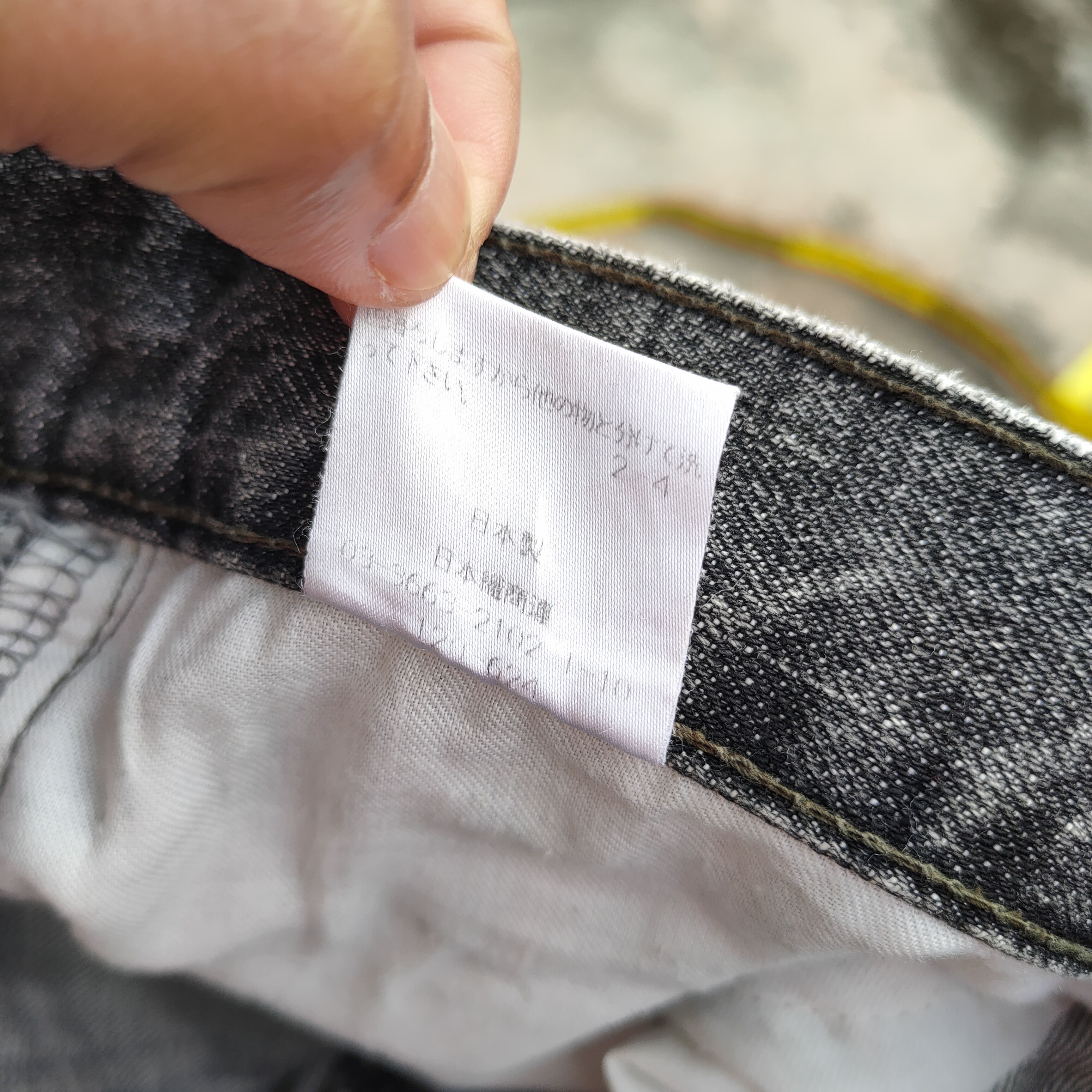 Japanese Brand vtg ageless Flare distressed faded black denim jeans pants Size US 31 - 13 Thumbnail