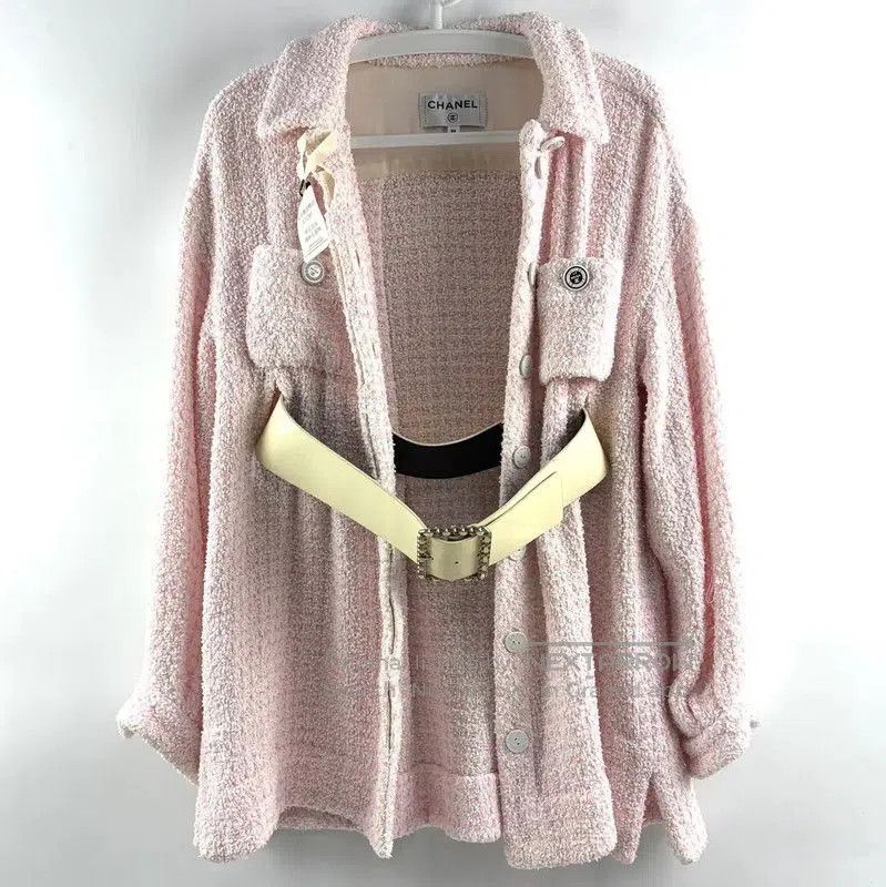 Chanel Chanel Pink Cotton Cardigan for Women . Size XXS / US 00 / IT 34 - 1 Thumbnail