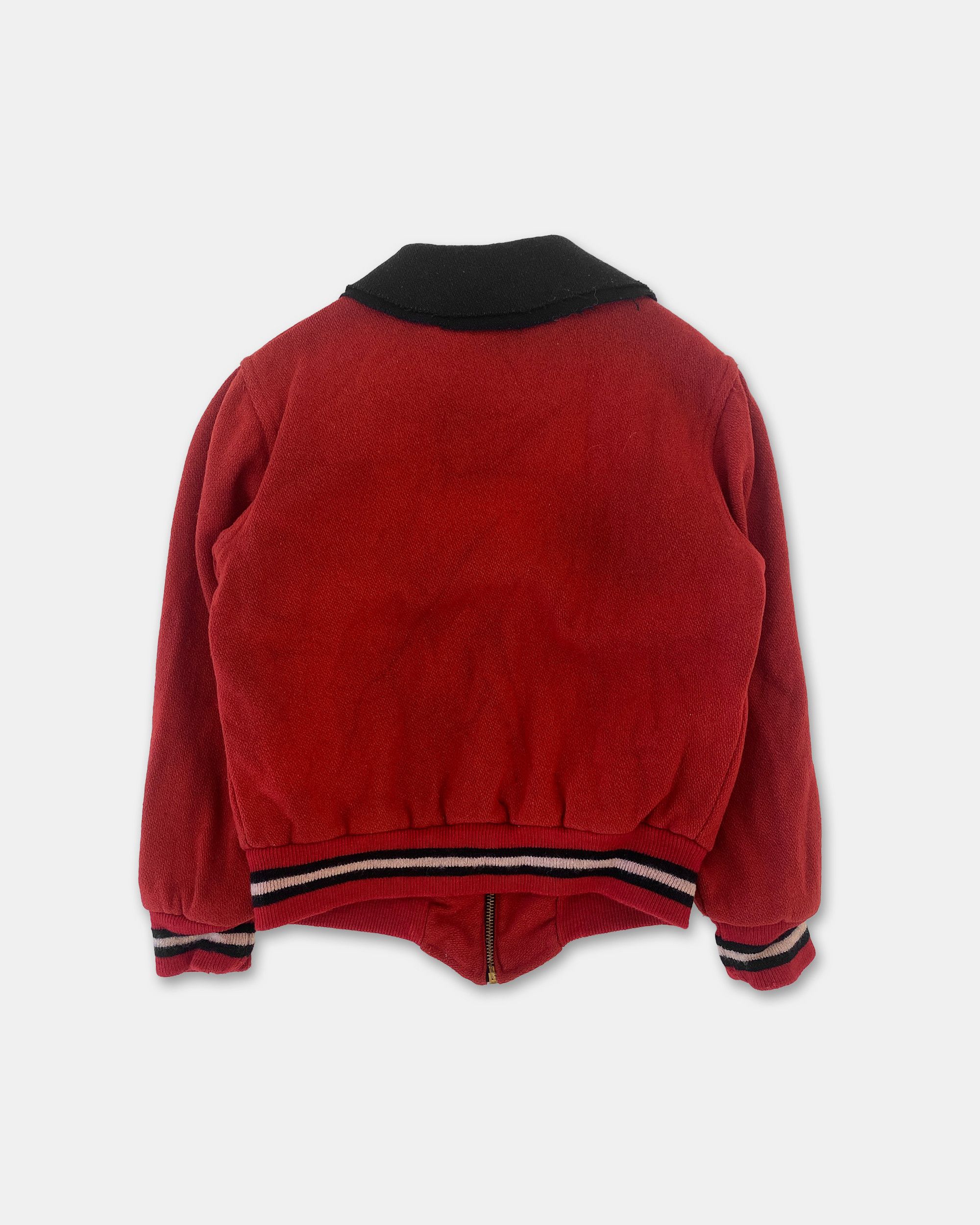 Vintage 1970s College Wool Jacket Size US XS / EU 42 / 0 - 2 Thumbnail