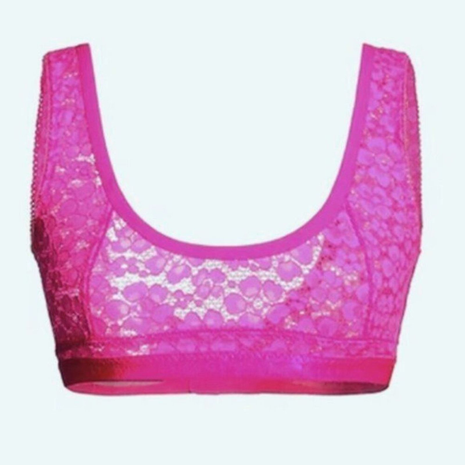Stella McCartney Stella McCartney Fuchsia lace Bra L Size ONE SIZE - 1 Thumbnail