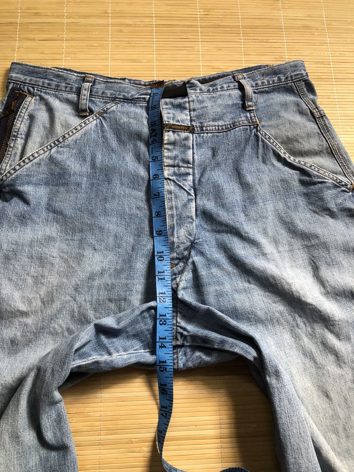 Marithe + Francois Girbaud Vintage Marithé & Francois Girbaud baggy jeans distressed Size US 33 - 14 Thumbnail