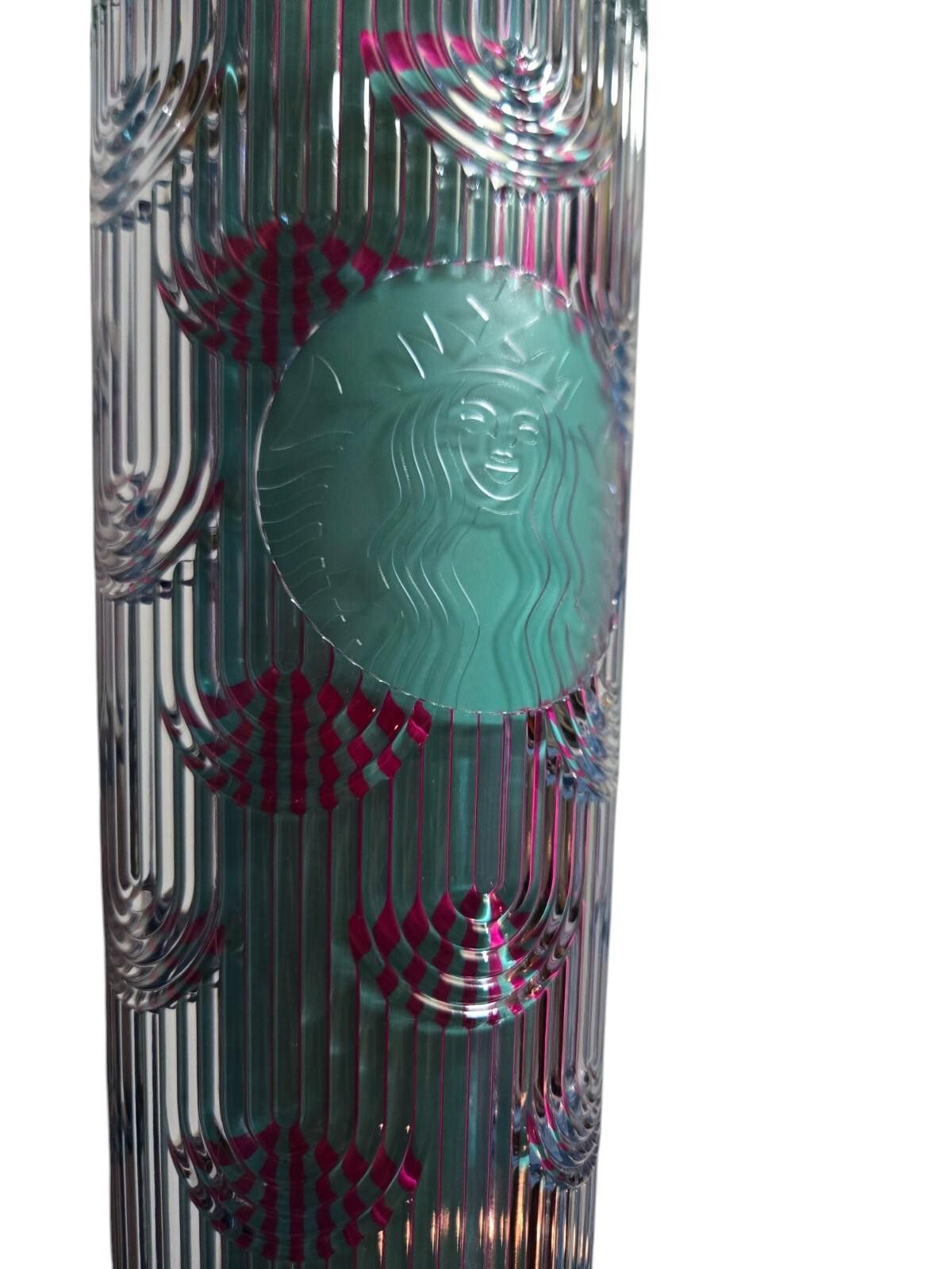 Designer Starbucks Shell Color Shifting Blue Pool Charm Tumbler 24 oz Size ONE SIZE - 4 Thumbnail