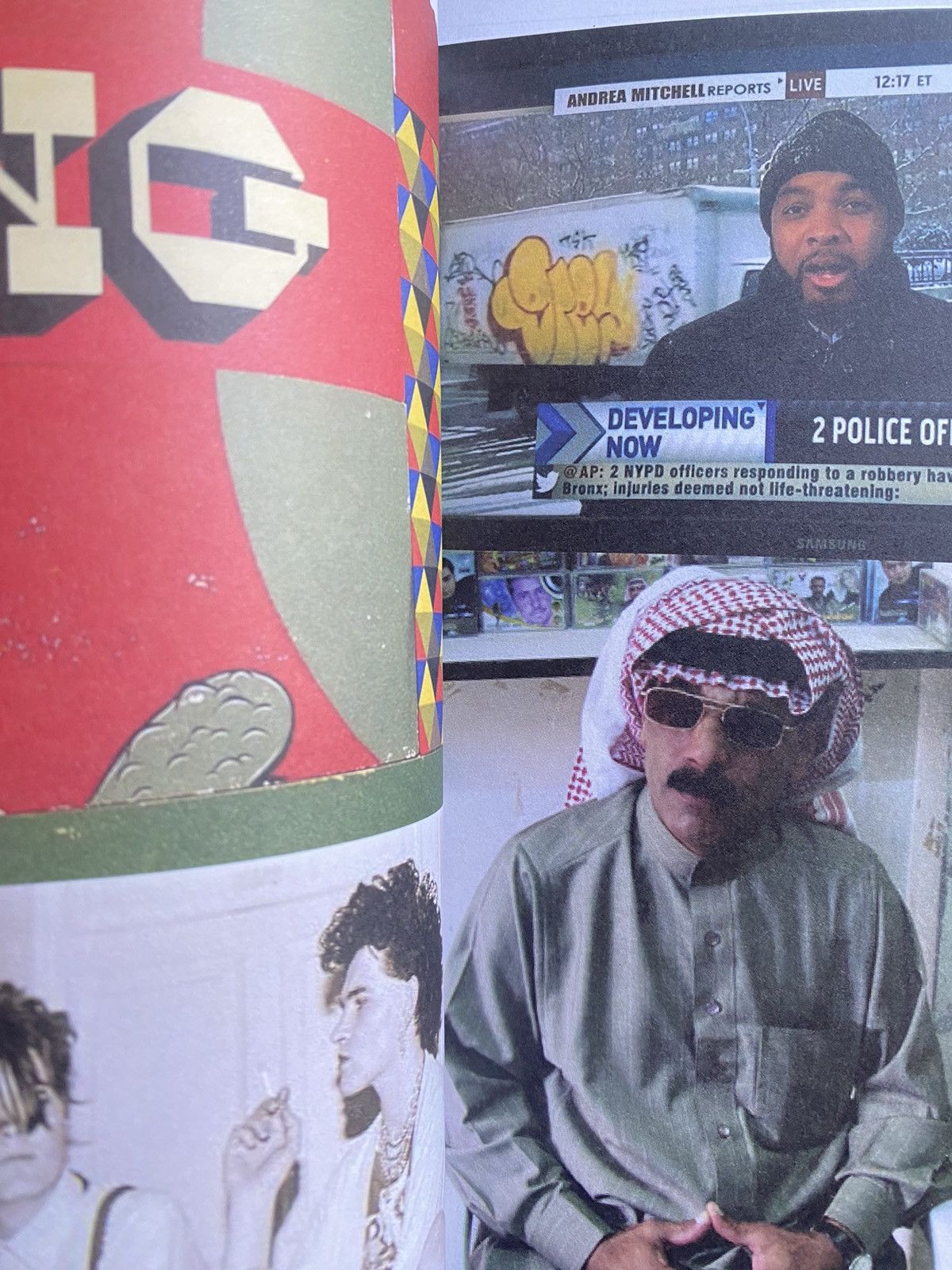 Huf × Upper Playground Barry McGee Grey one signed graffiti Zine Size ONE SIZE - 3 Thumbnail