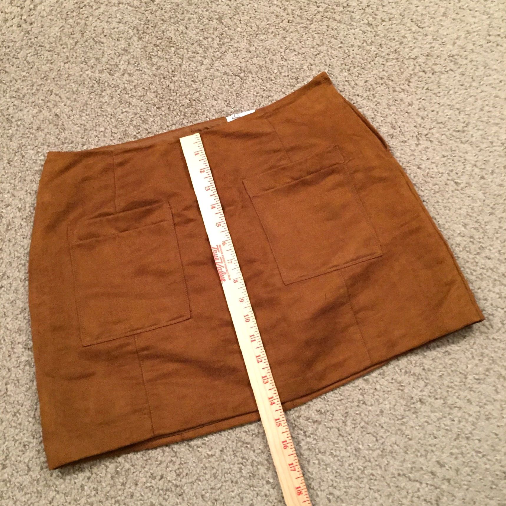 Old Navy Old Navy Pencil Skirt Petite Brown Short Lined Microfiber 8P Women Skirt Vintage No Size 30" / US 8 / IT 44 - 4 Thumbnail