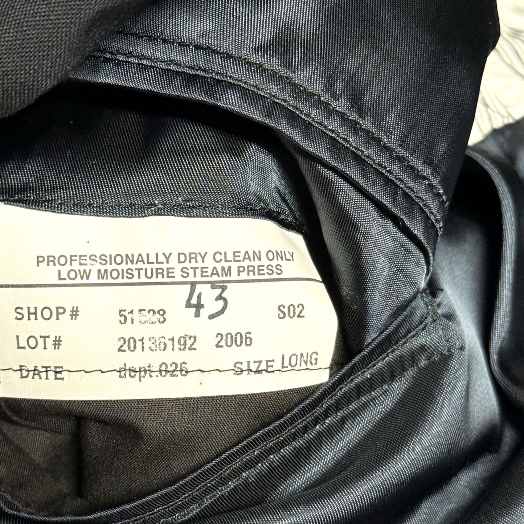 Brooks Brothers Brooks Brothers Blazer Jacket Mens 43L Black Brooksease 100% Wool Sport Coat Size 46R - 4 Thumbnail