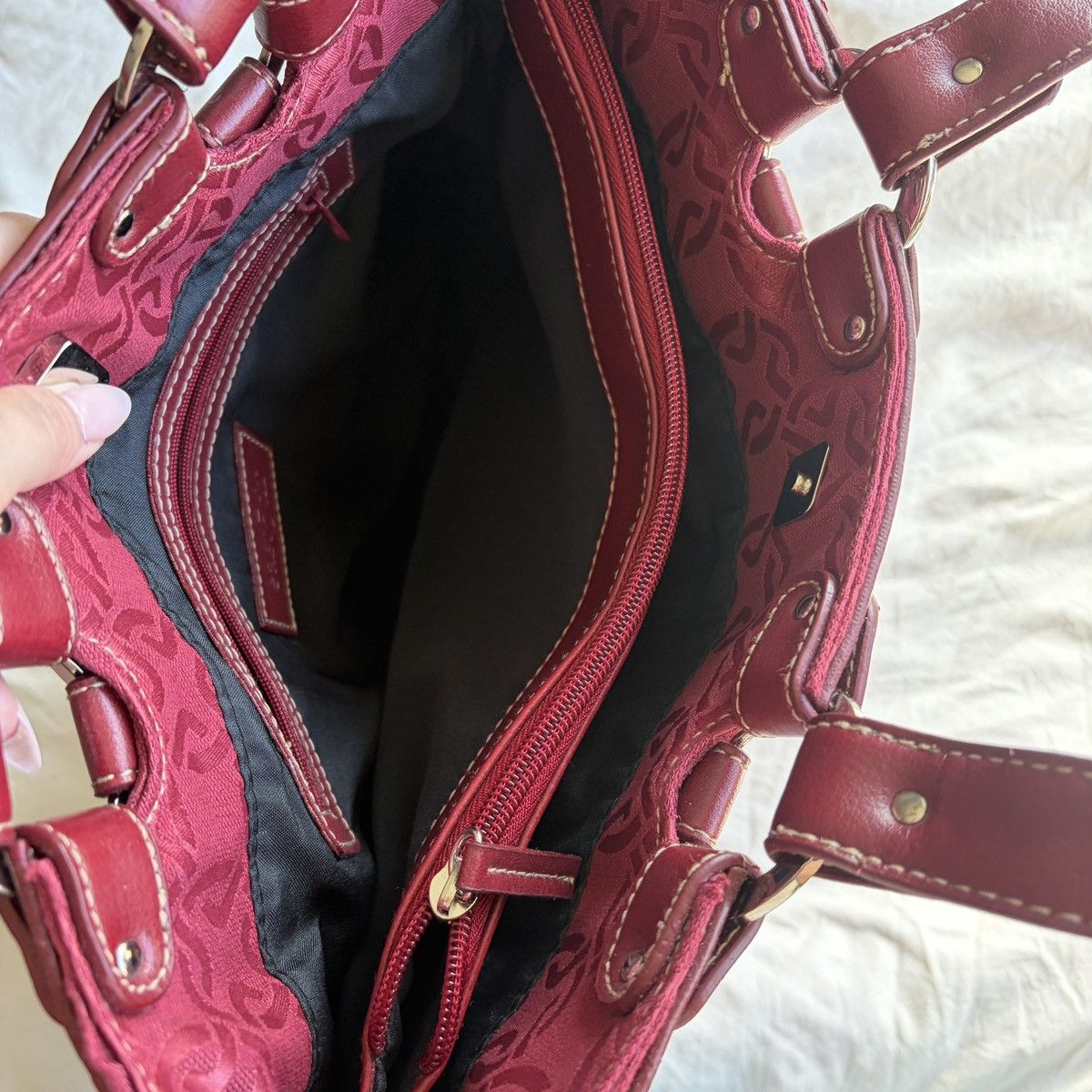 Other East 5th burgundy shoulder tote bag Size ONE SIZE - 5 Thumbnail