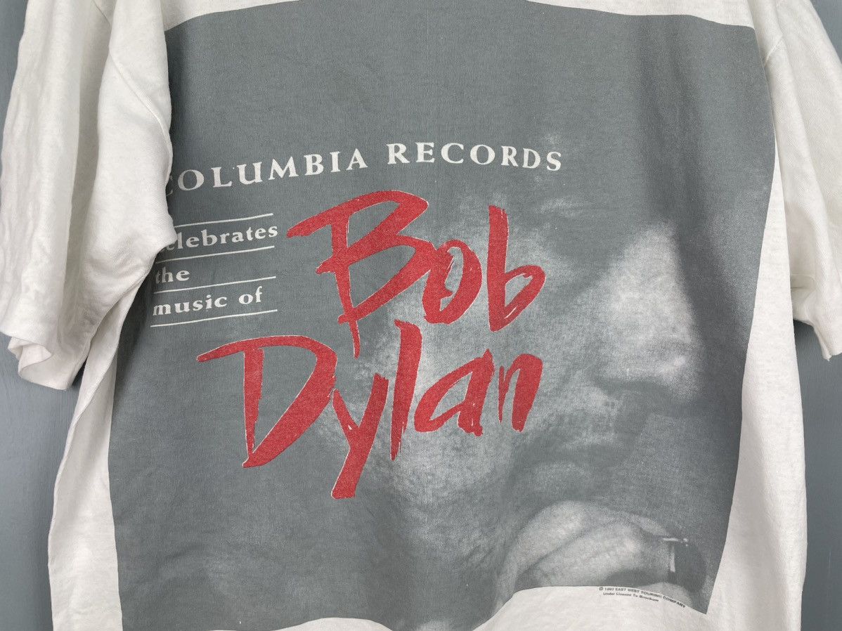 Band Tees Vintage 90s Bob Dylan Live on Stage promo t shirt Size US XL / EU 56 / 4 - 4 Thumbnail