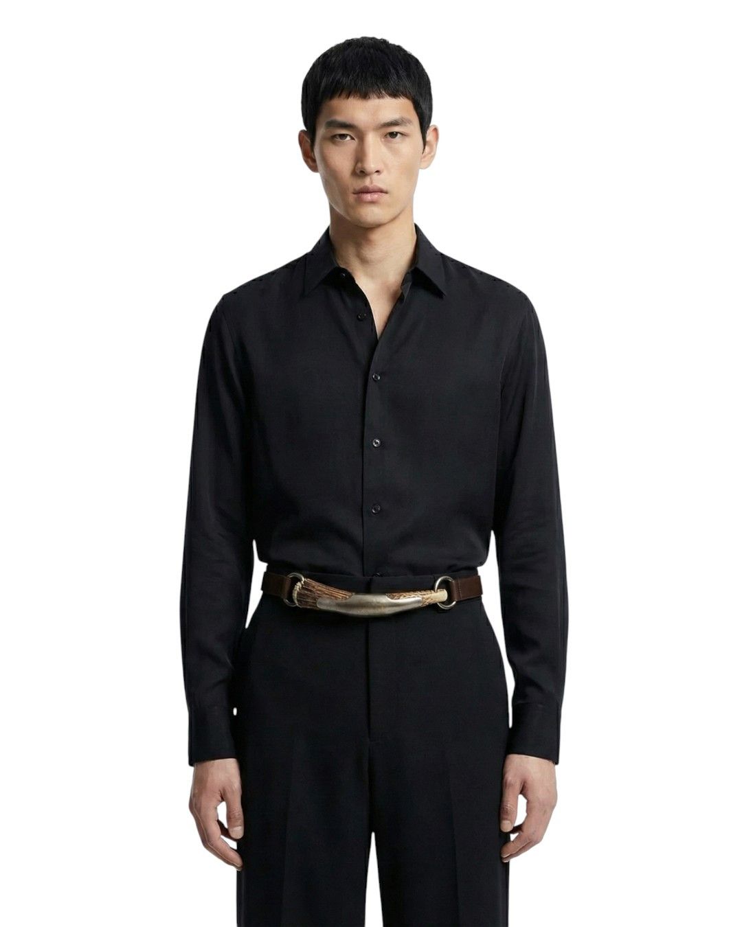 Yves Saint Laurent F/W 2003 MOMBASA LEATHER BELT Size 28 - 1 Thumbnail