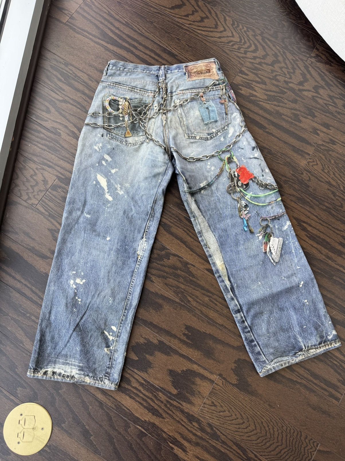 Acne Studios Acne Studios Printed Denim size 50 34 Size US 34 / EU 50 - 2 Thumbnail