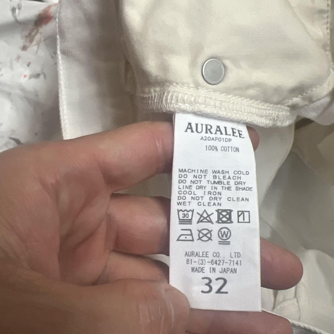 Auralee Paint Jeans Size US 32 / EU 48 - 3 Thumbnail