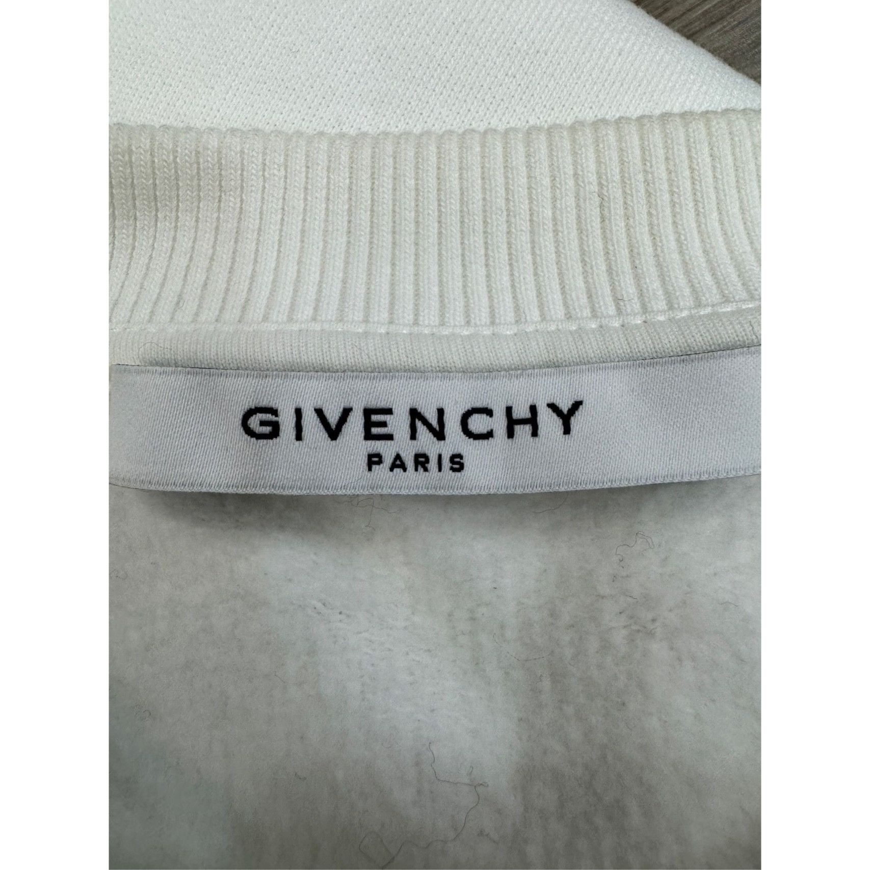 Givenchy Givenchy Classic Black Star Appliqué Crewneck Sweatshirt (Si Size S / US 4 / IT 40 - 2 Thumbnail