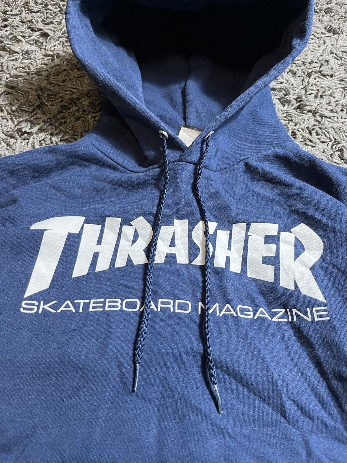 Thrasher THRASHER VINTAGE Y2K WMNS COTTON BASIC SKATEBOARD HOODIE Size S / US 4 / IT 40 - 2 Thumbnail