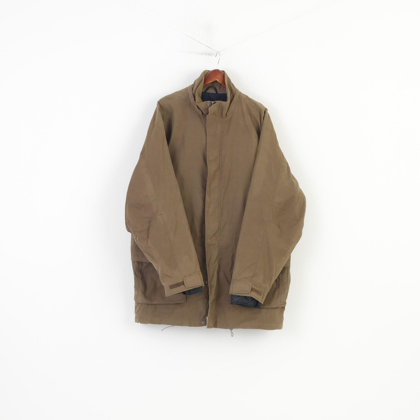 Vintage Redgreen Men XXL Jacket Khaki Nylon Cotton Blend 3695 Size US XXL / EU 58 / 5 - 1 Thumbnail