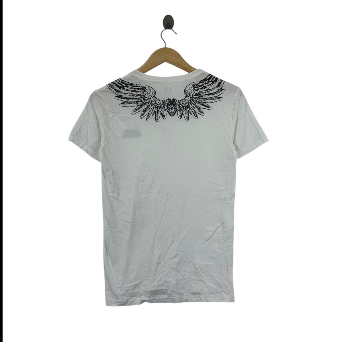 Armani Exchange ARMANI EXCHANGE EMPORIO Wings Of Angels Tee Shirt Top Size S / US 4 / IT 40 - 5 Thumbnail