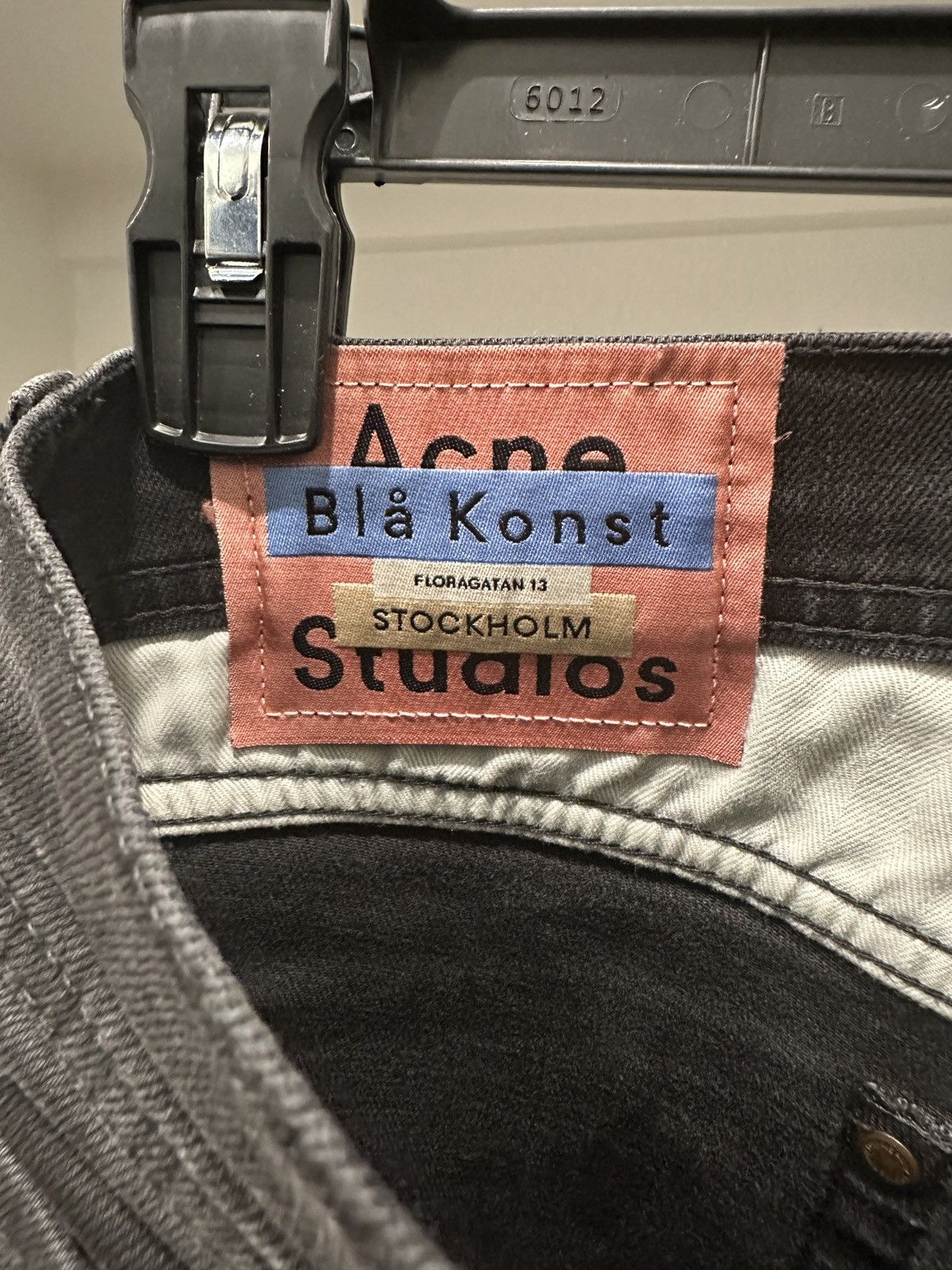 Acne Studios Acne Studios Bla Konst North Used Black Size 30 x 30 Size US 30 / EU 46 - 4 Thumbnail
