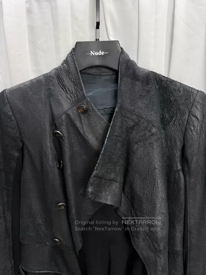 Rick Owens RICK OWENS Suede Destroyed Jacket Size XS / US 0-2 / IT 36-38 - 4 Thumbnail