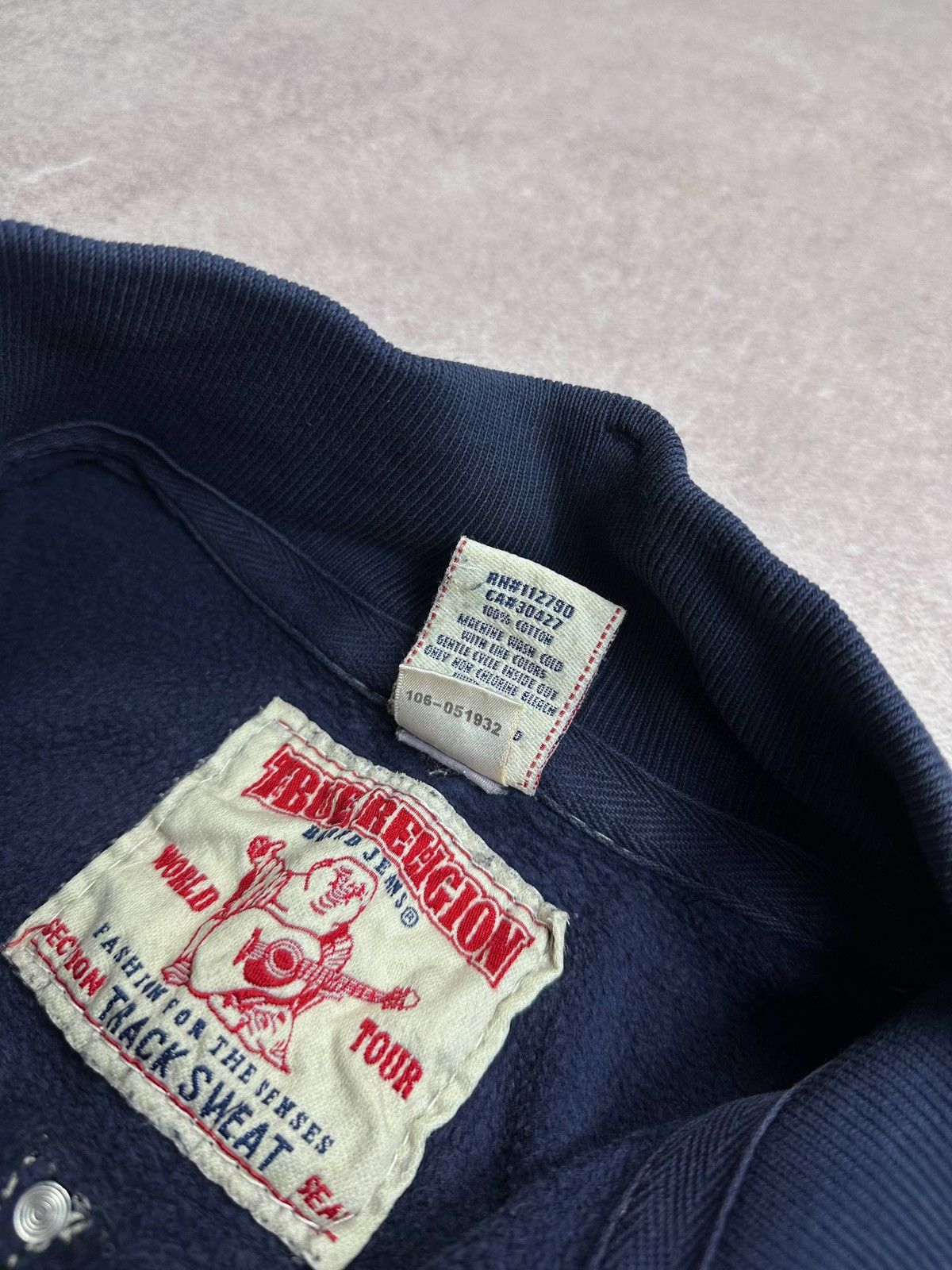 True Religion Vintage True Religion Big Logo Spellout Bomber Jacket XXL Size US XXL / EU 58 / 5 - 14 Thumbnail