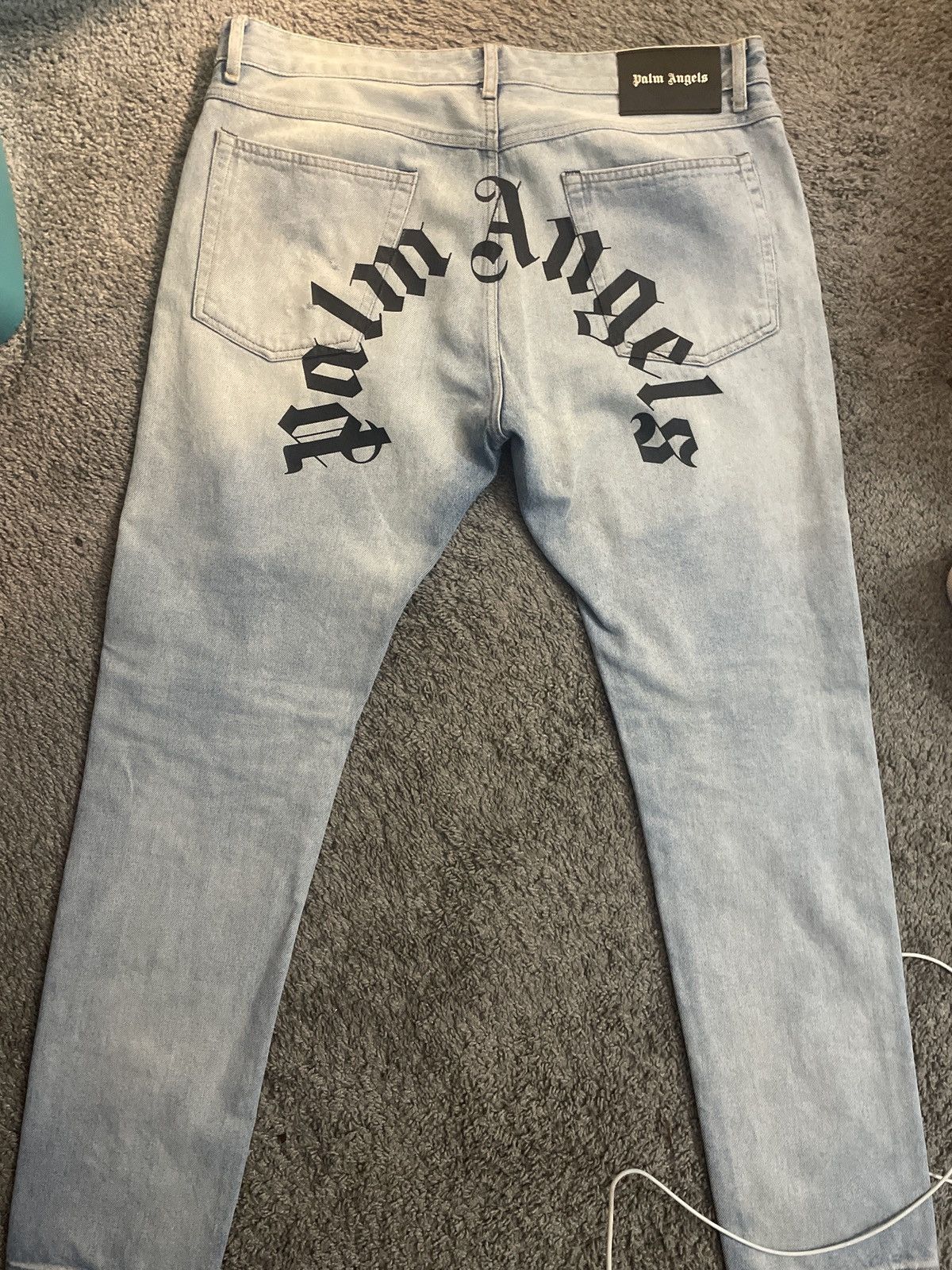 Palm Angels Palm Angel Logo Jeans Size US 38 / EU 54 - 1 Thumbnail