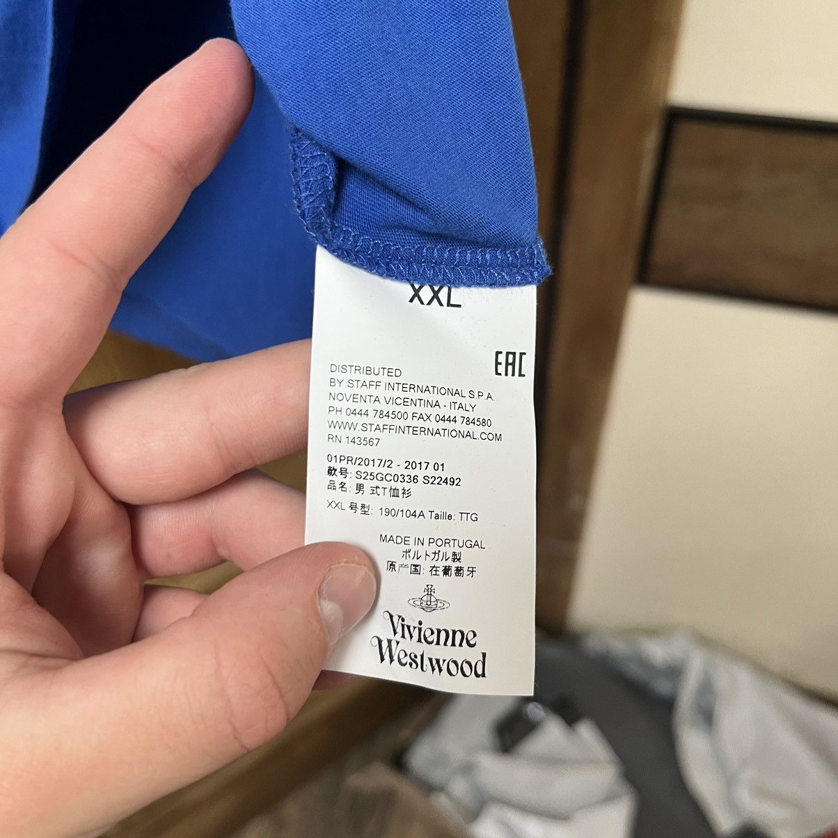Vivienne Westwood Vivienne Westwood T-shirt Size US XL / EU 56 / 4 - 5 Thumbnail