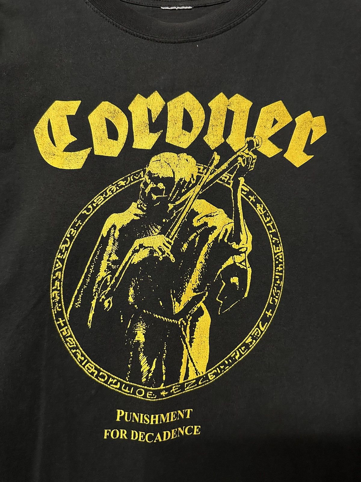 Band Tees Vintage Coroner Ron Royce Sun Faded Tee Size US L / EU 52-54 / 3 - 2 Thumbnail