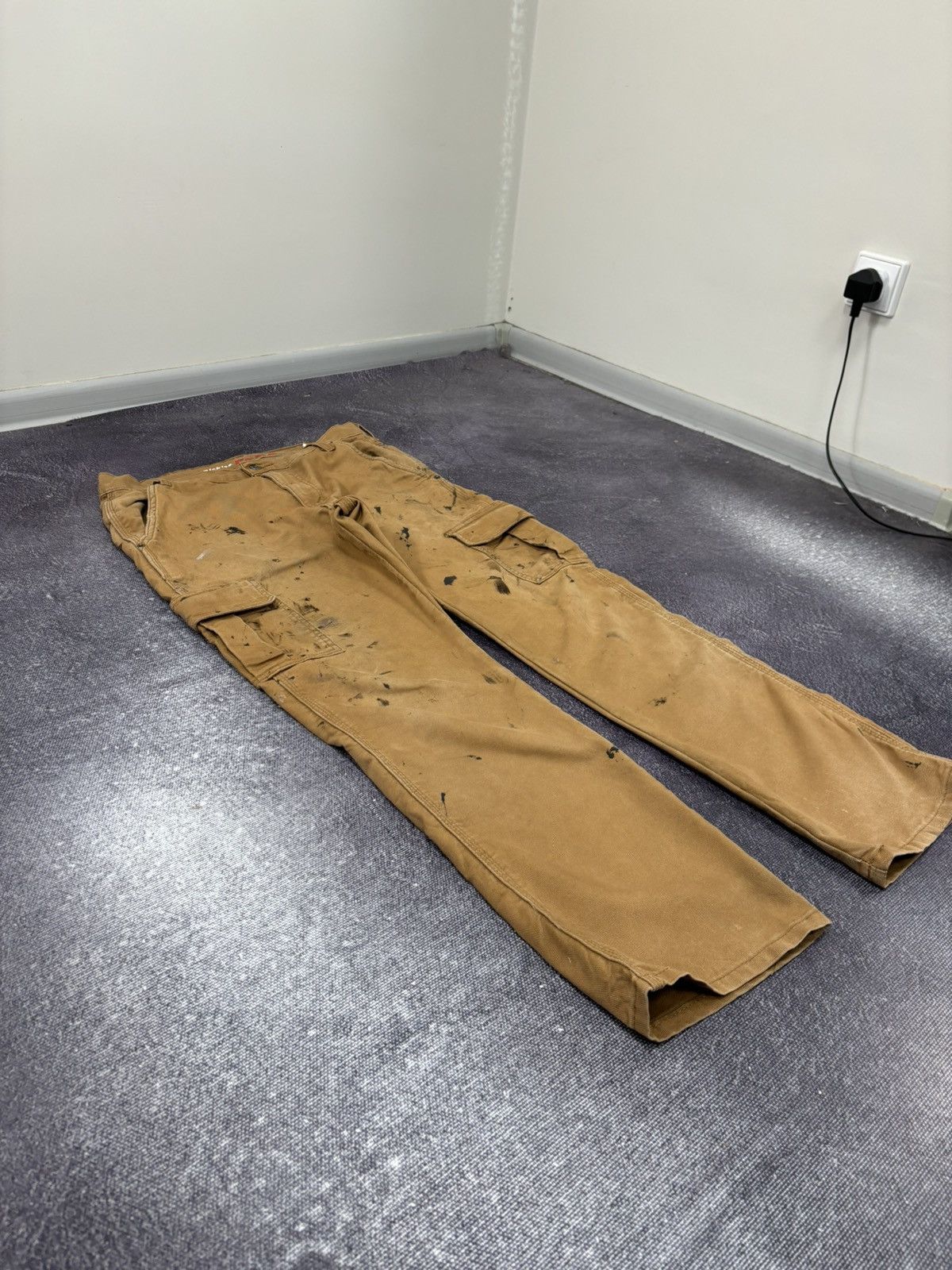 Dickies Vintage Dickies Hype Work American Cargo Pants Size US 34 / EU 50 - 14 Thumbnail