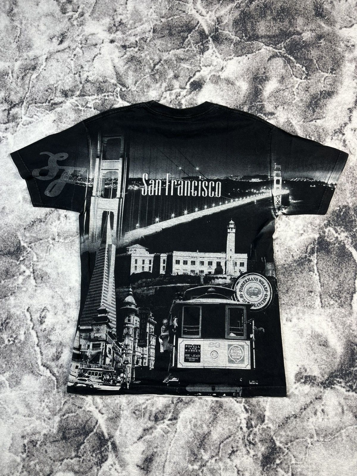 Vintage San Francisco All Over Print Graphic T-Shirt Vintage Size US L / EU 52-54 / 3 - 11 Thumbnail