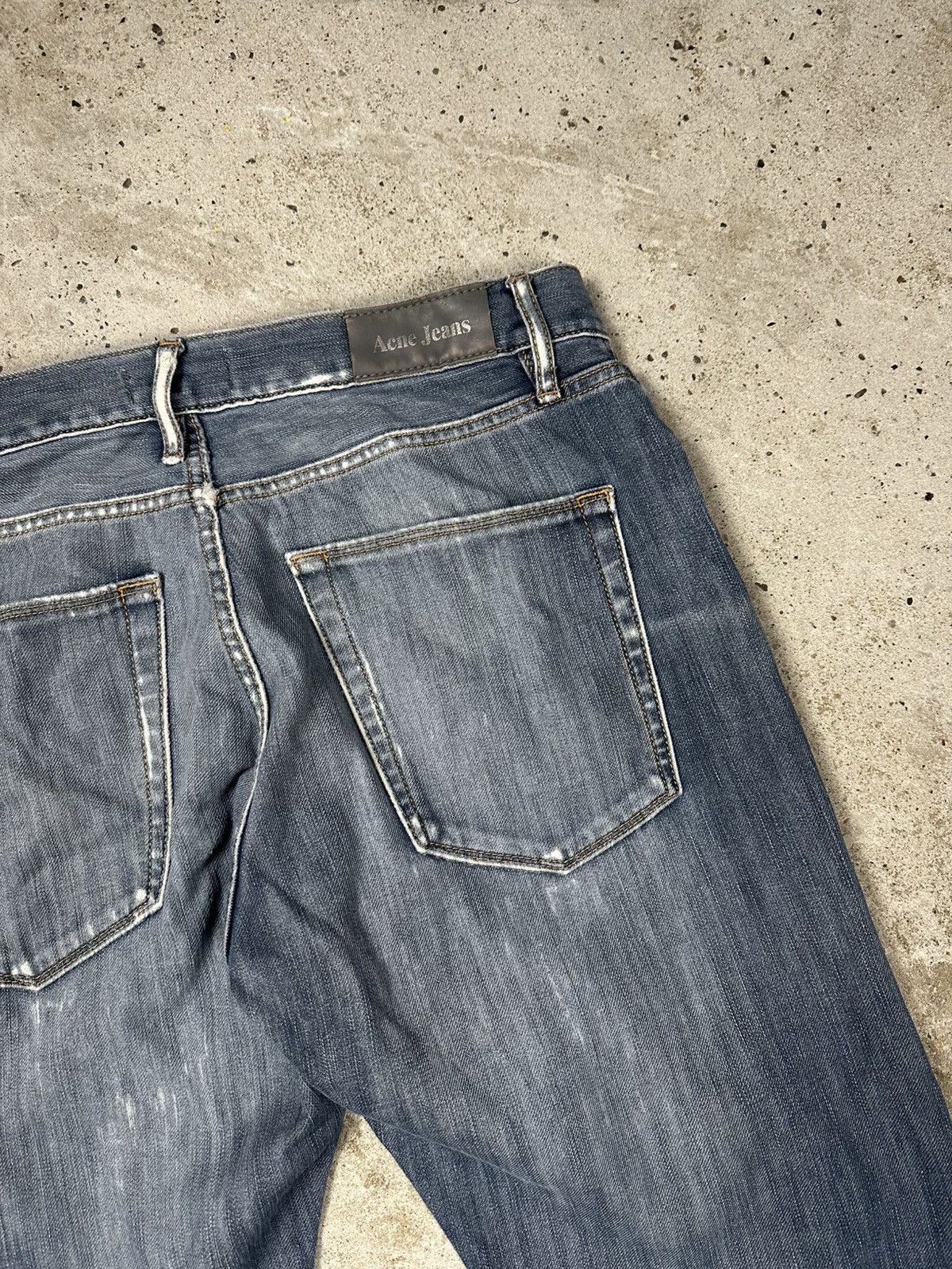 Acne Studios × Vintage Vintage Acne Studios Mod New Shaved Distressed Denim Jeans Size US 34 / EU 50 - 16 Thumbnail