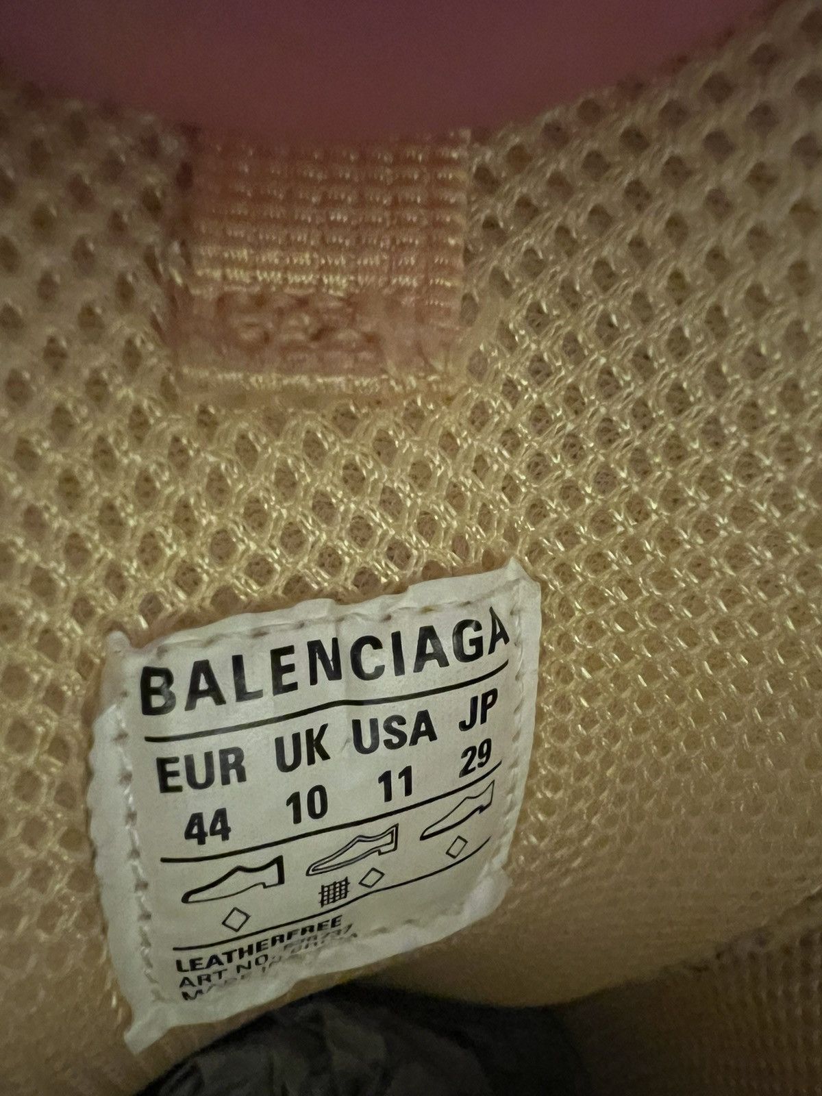 Balenciaga Balenciaga Triple S All Over Yellow (Discontinued) Size US 11 / EU 44 - 7 Thumbnail