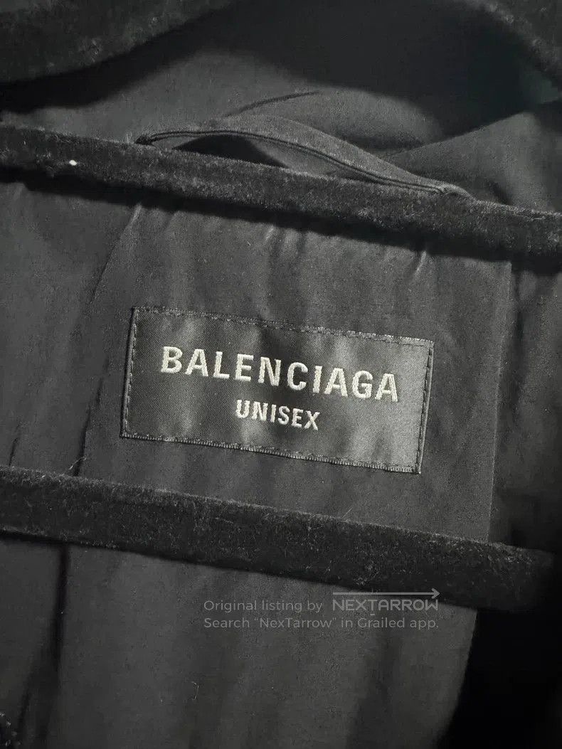 Balenciaga Balenciaga Black Coach Jacket. Size US S / EU 44-46 / 1 - 5 Thumbnail