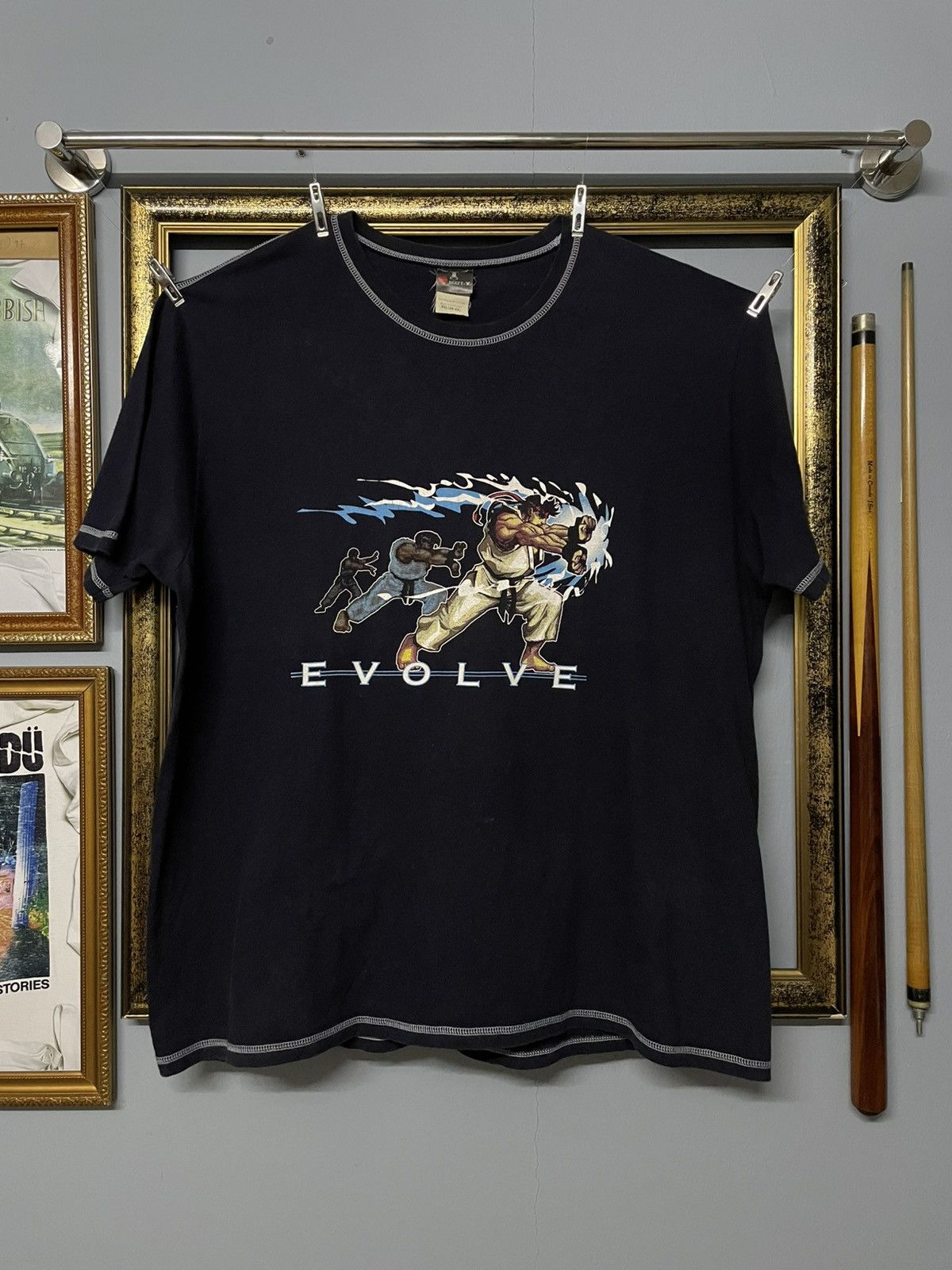 Vintage Vintage Super Street Fighter II Turbo Hd Remix Graphic Tee Size US XL / EU 56 / 4 - 1 Thumbnail