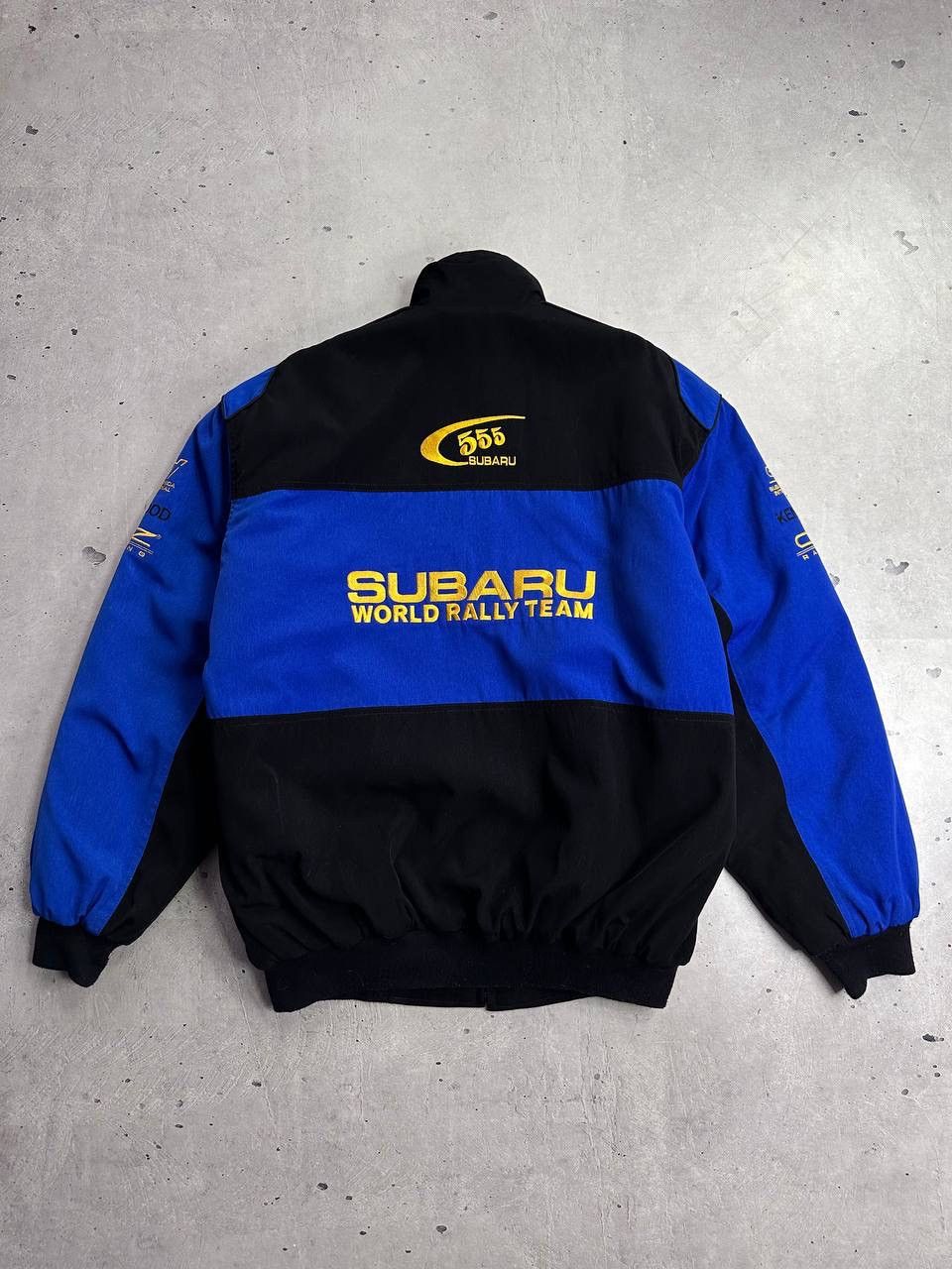 Formula 1 Subaru World Rally Team Vintage Racing Jacket Pirelli STI Size US XL / EU 56 / 4 - 11 Thumbnail