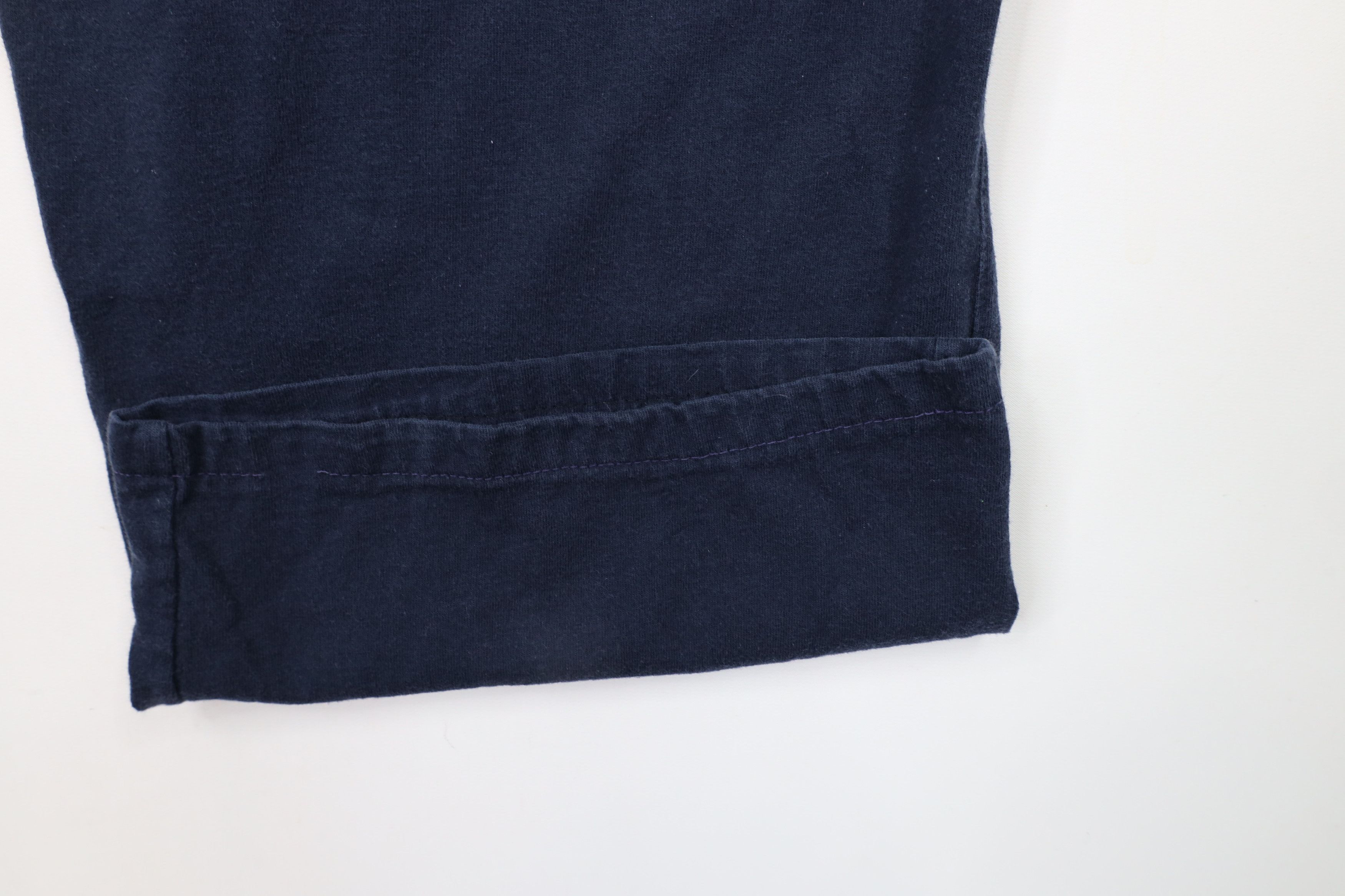 Champion × Vintage Vintage 90s Champion Classic Logo Wide Leg Pants Cotton Blue Size US 40 / EU 56 - 8 Thumbnail