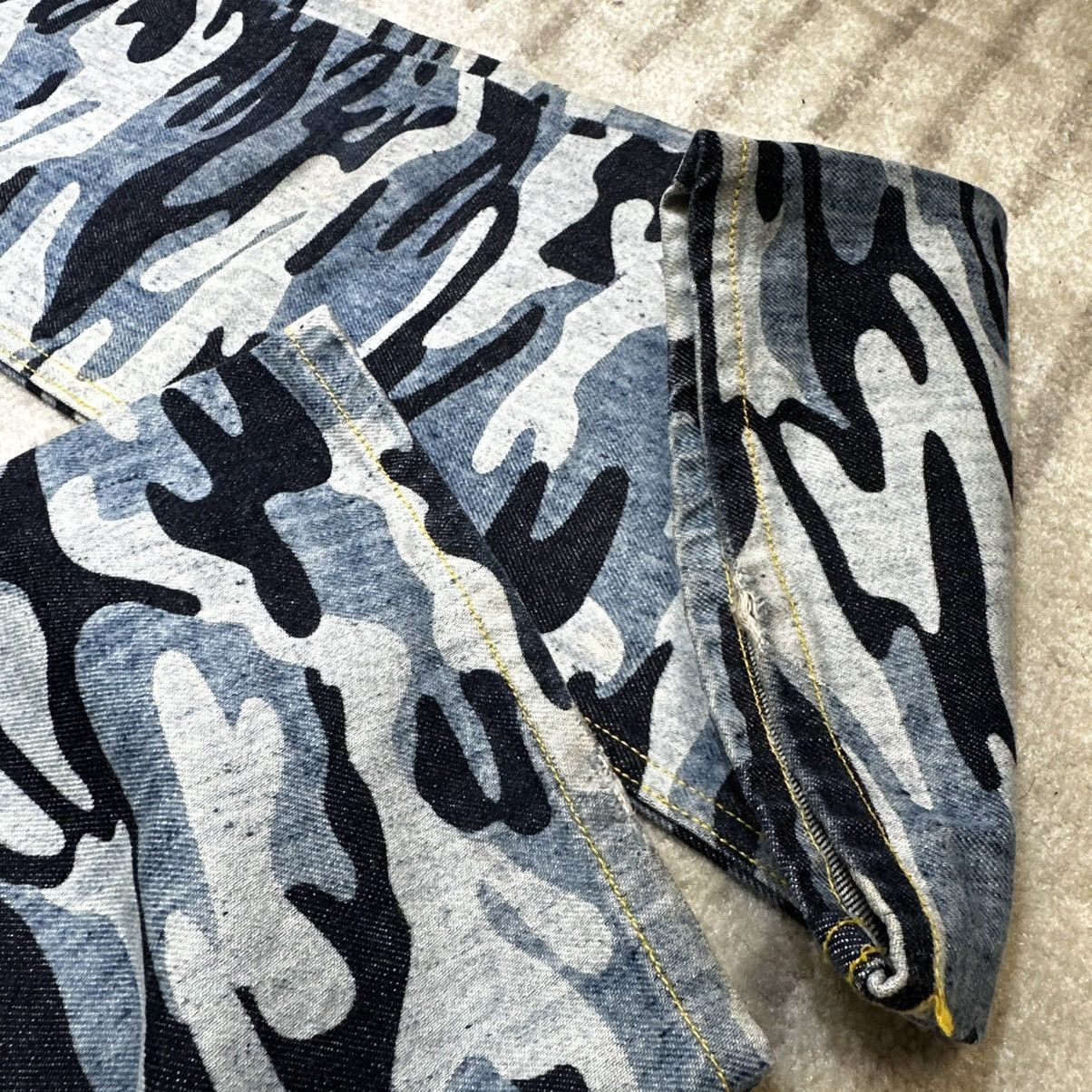 Hysteric Glamour 90s Ozone Community Hysteric Glamour Camo Denim Jeans Size 24" / US 00 / IT 34 - 9 Thumbnail