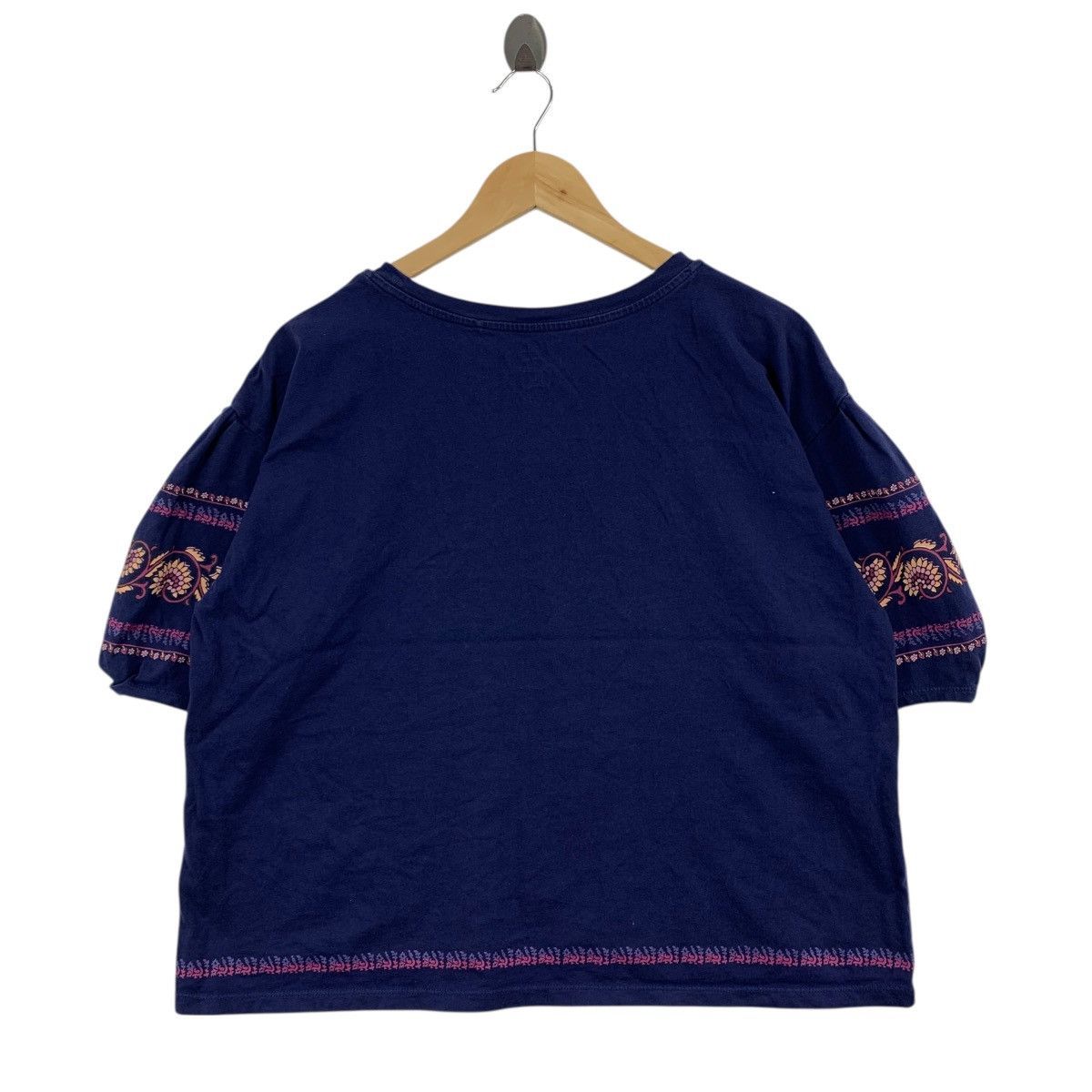 Anna Sui ANNA SUI PAISLEY Plain Oversize By Uniqlo Tshirt Size XL / US 12-14 / IT 48-50 - 3 Thumbnail